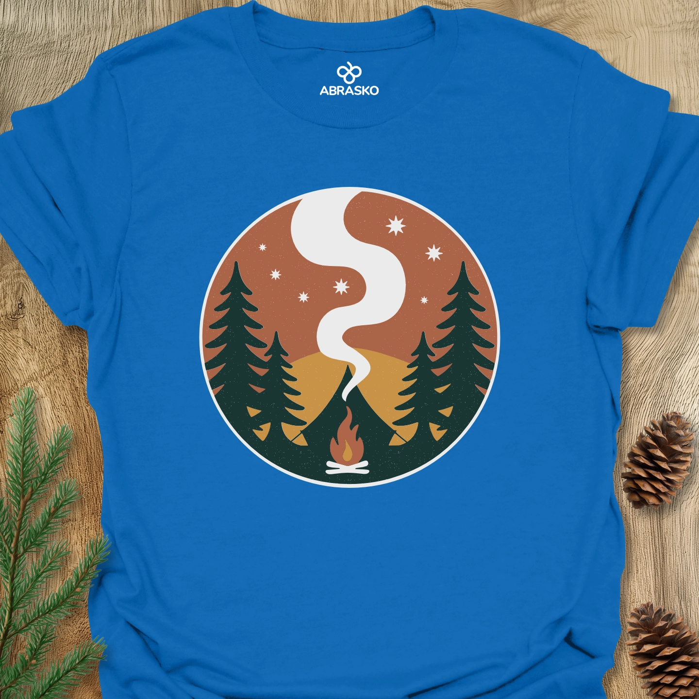 Tent Fire Smoke Tee