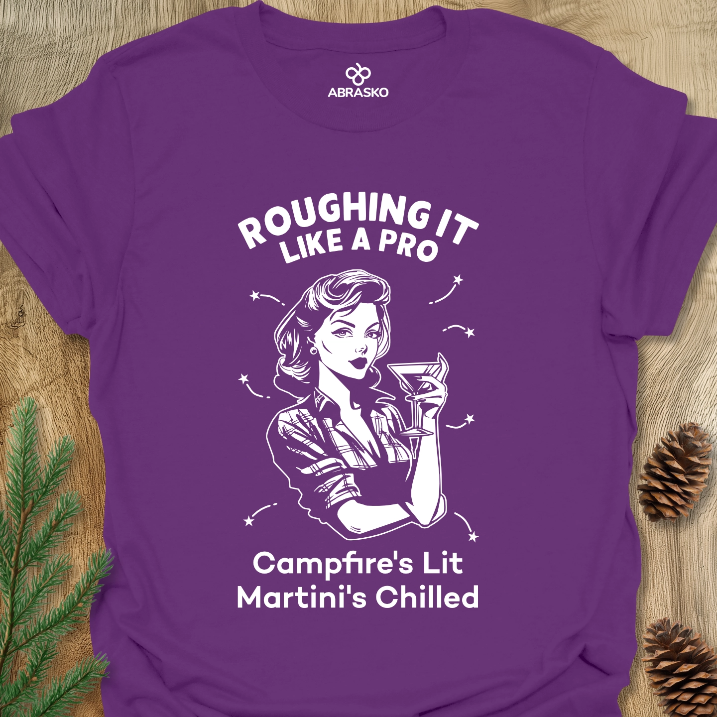 Roughing It Like A Pro Tee