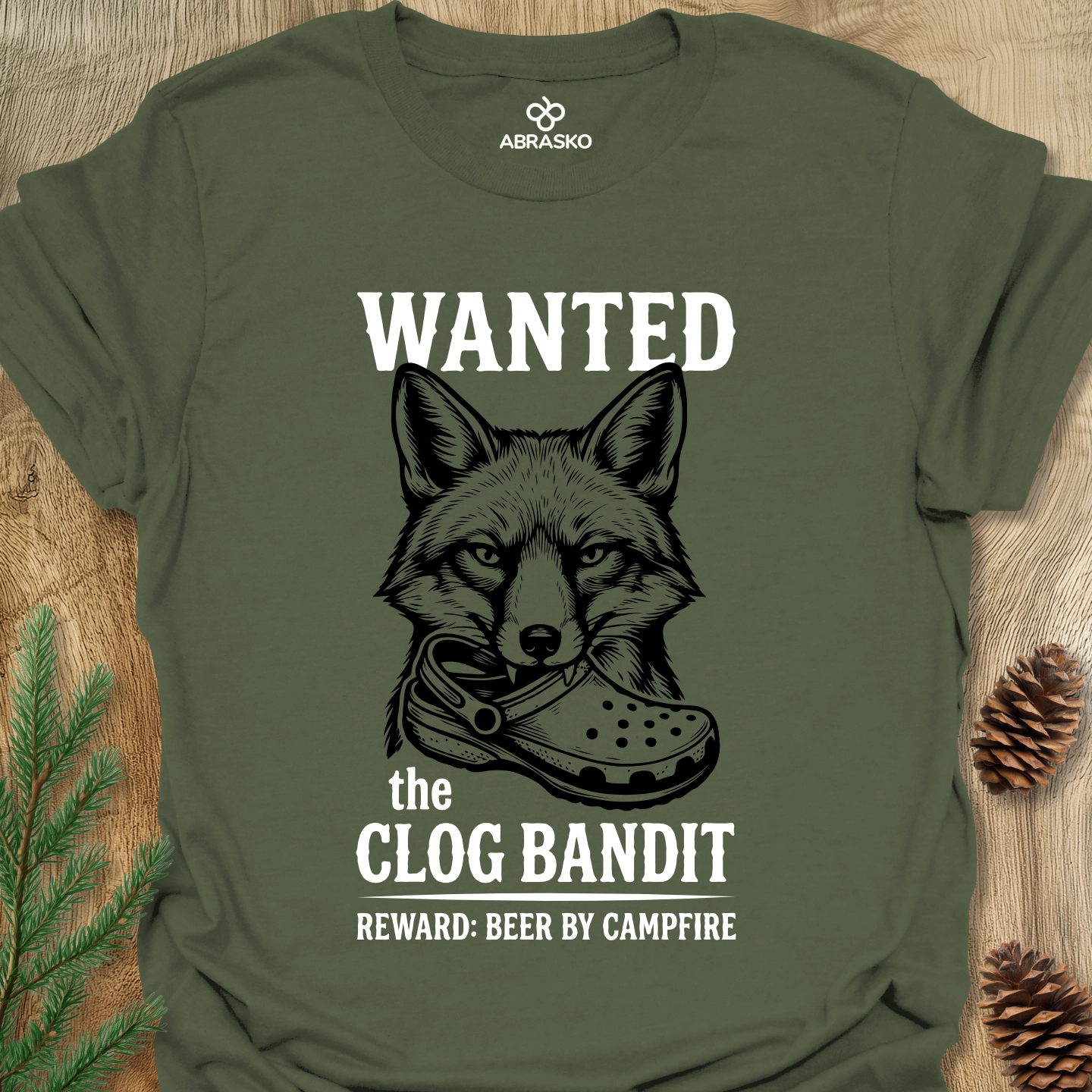 Wanted Clog Bandit Tee