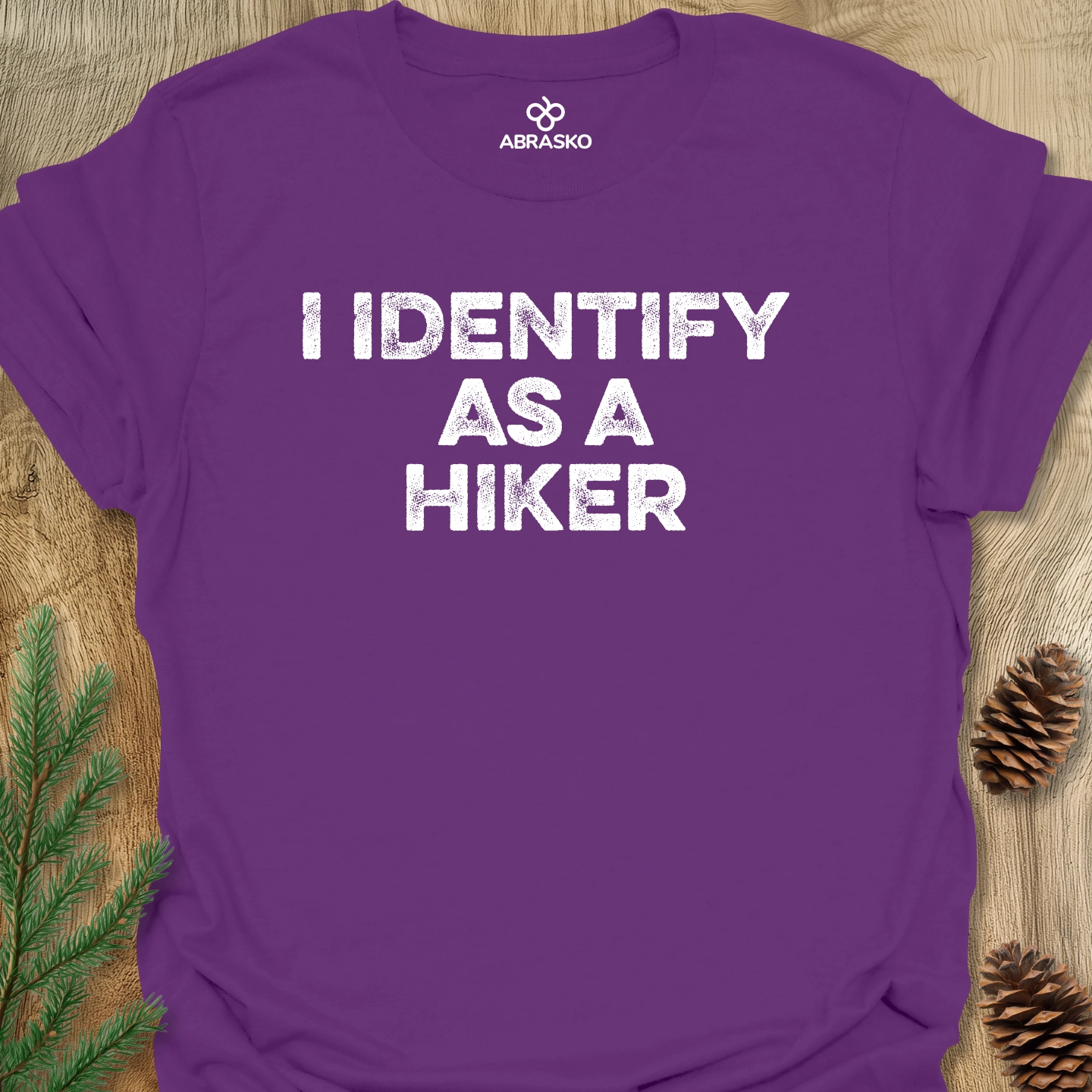Identify As Hiker Unisex T-shirt