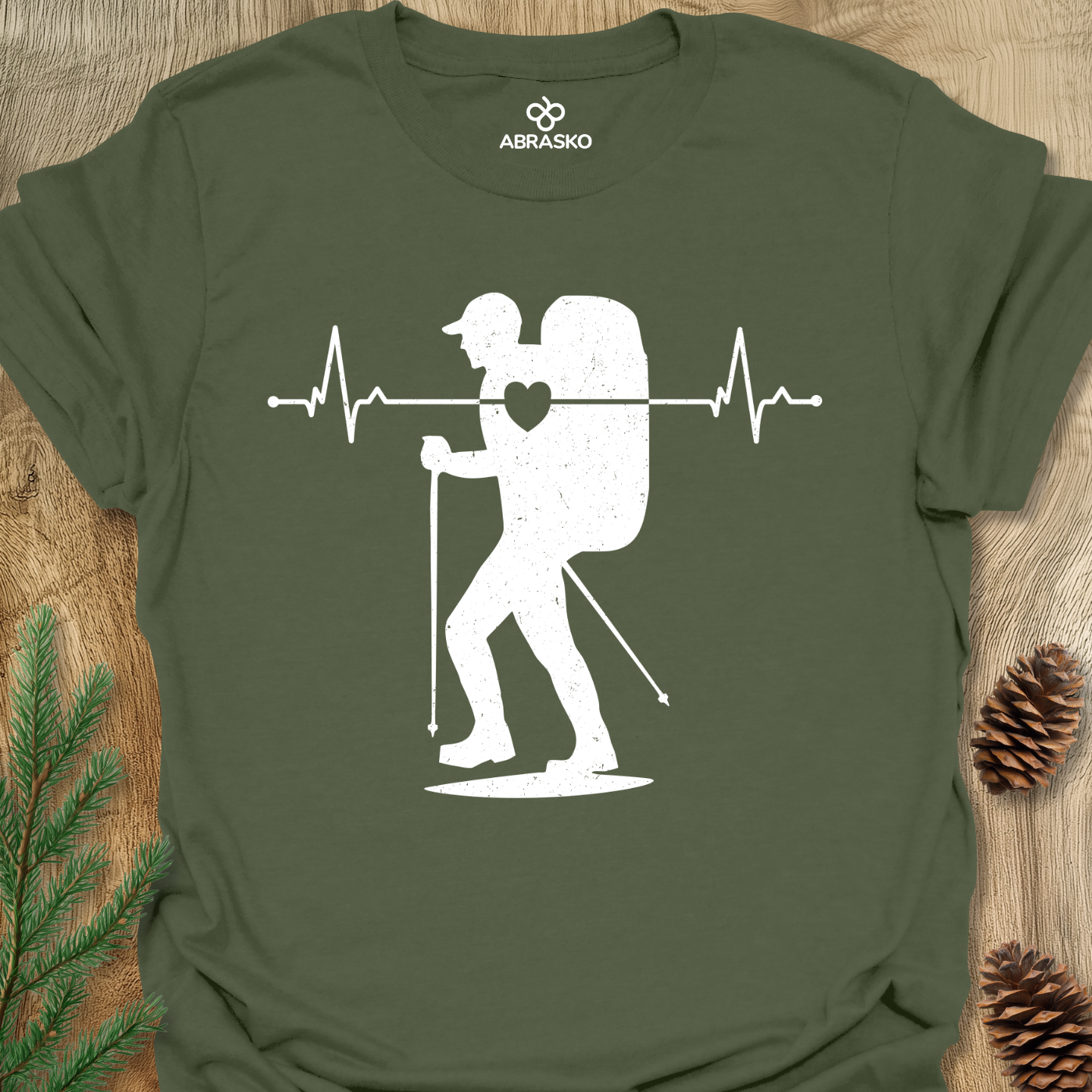 Hiker Heartbeat Tee