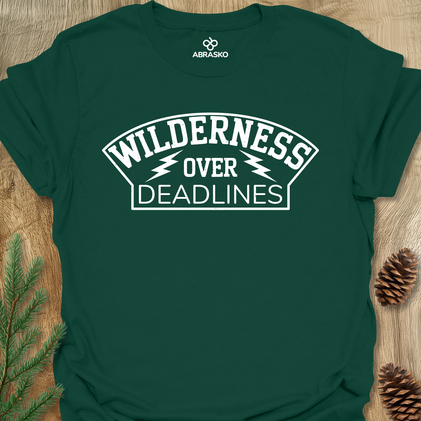Wilderness Over Deadlines Tee