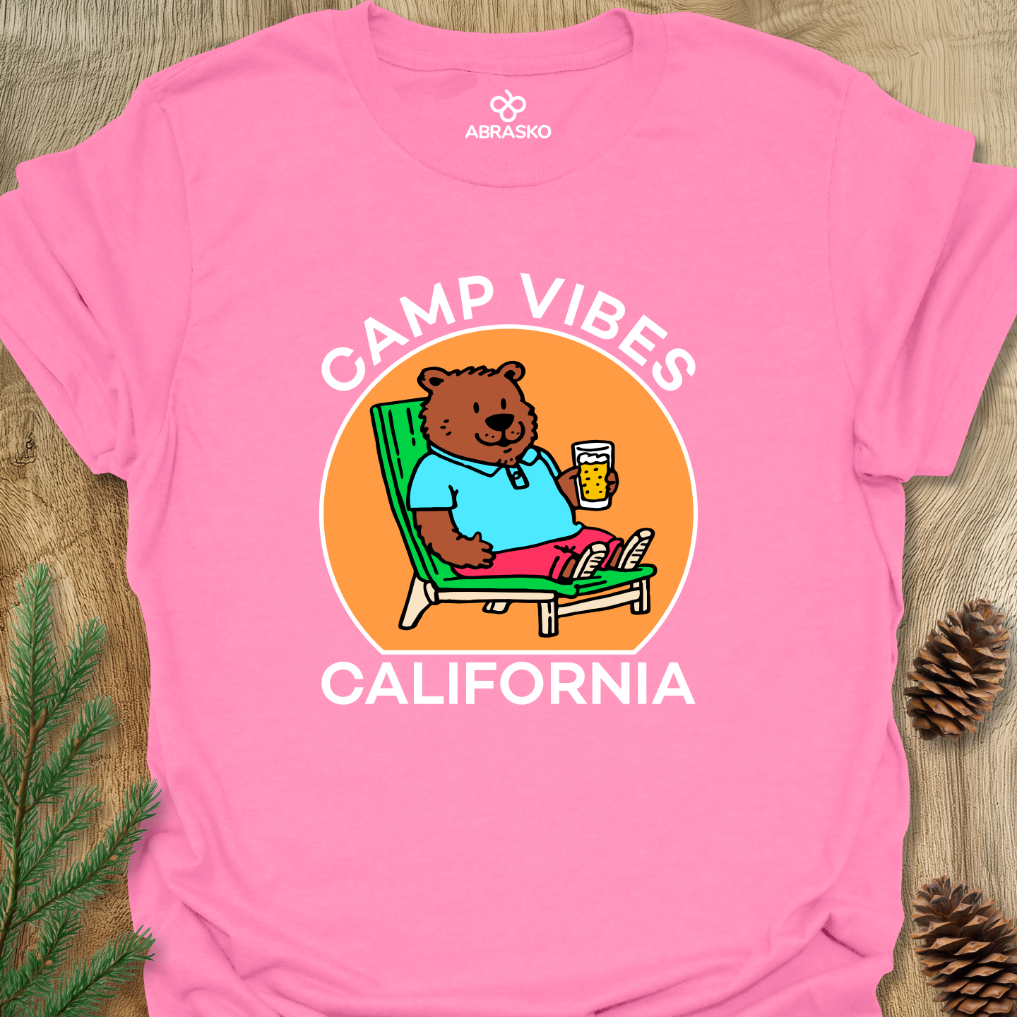 Camp Vibes California Tee