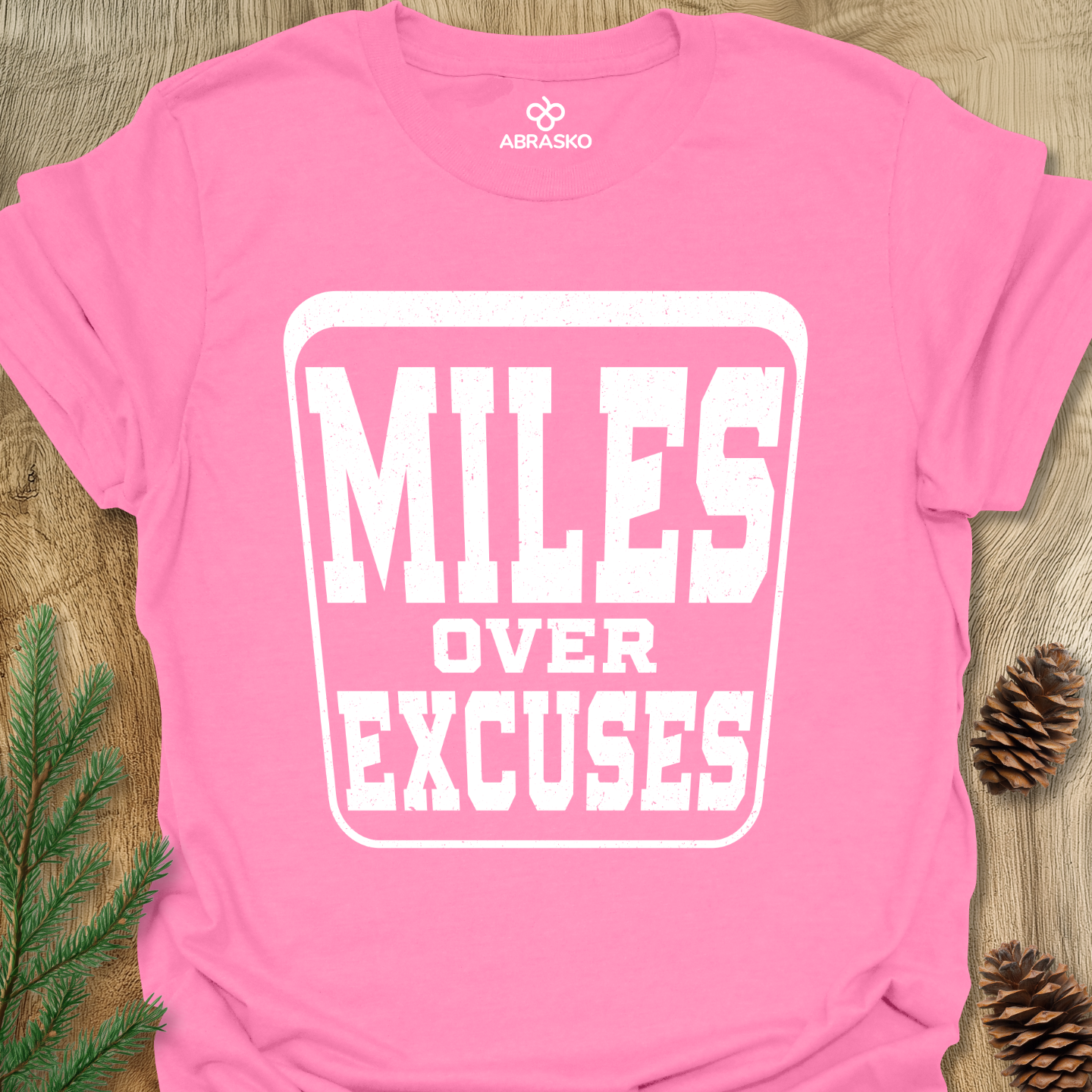 Miles Over Excuses Tee