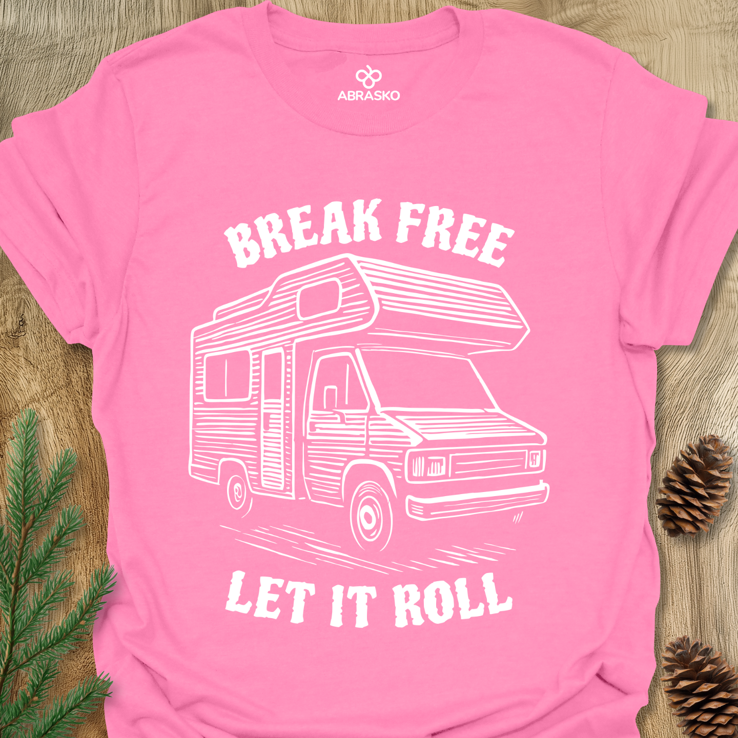 Break Free Let It Roll Tee