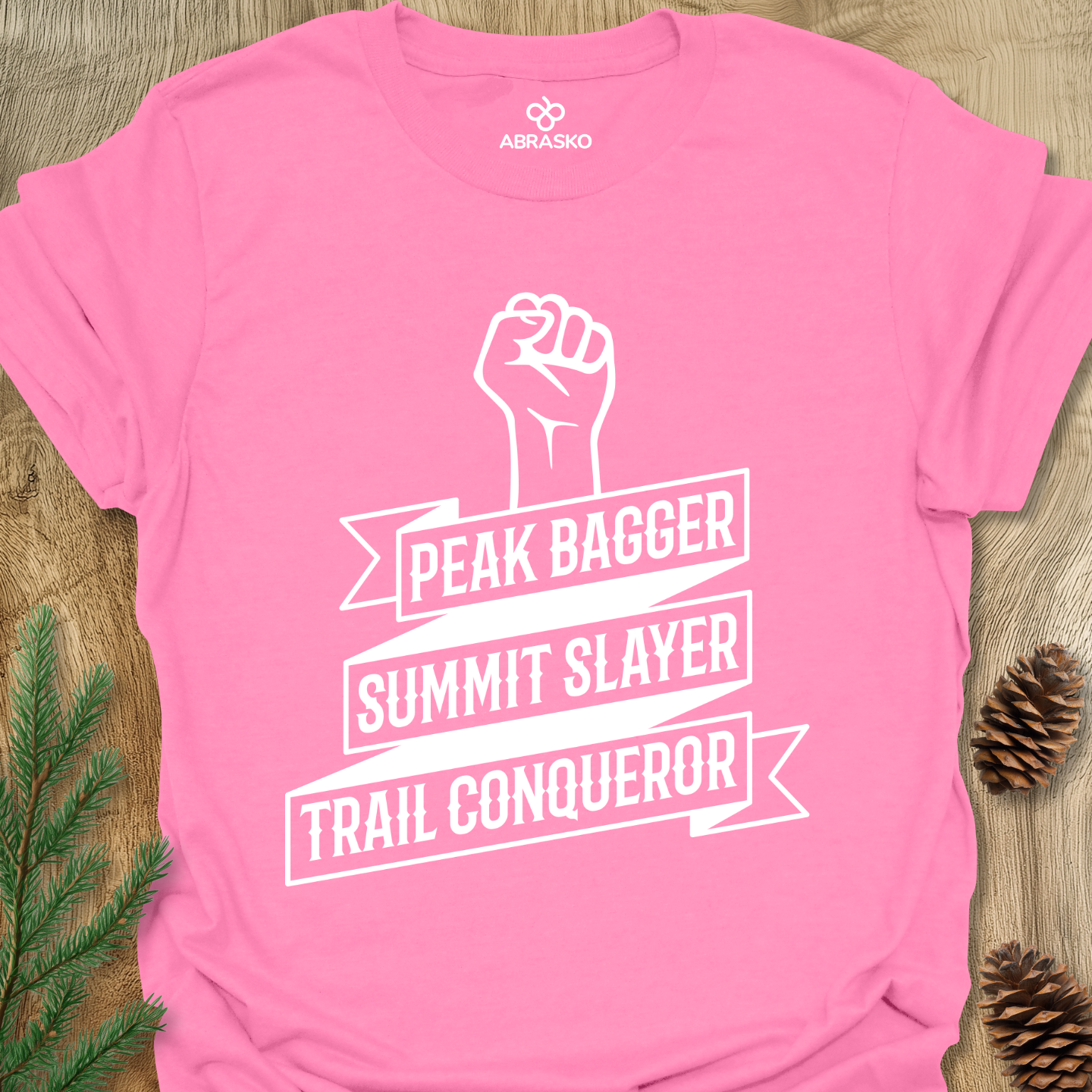 Peak Bagger, Summit Slayer, Trail Conqueror