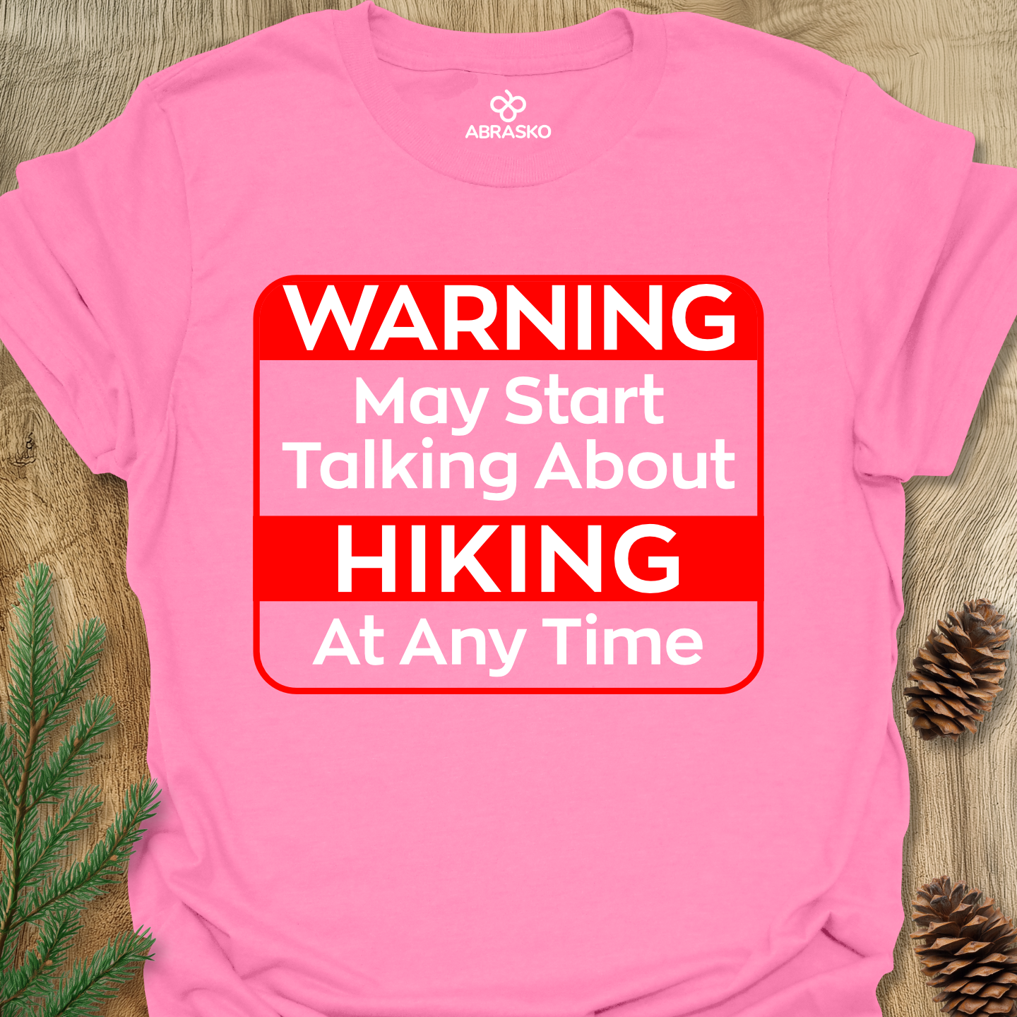Warning Hiking