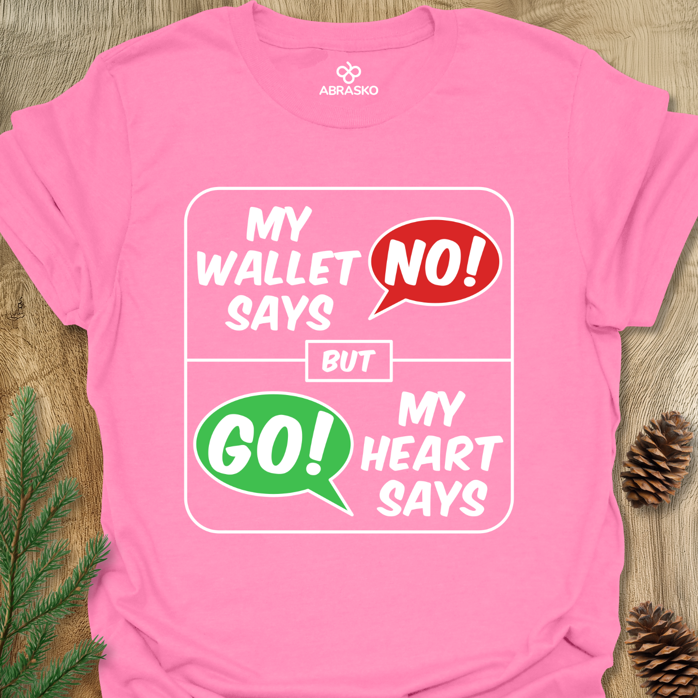 Wallet Says No Tee
