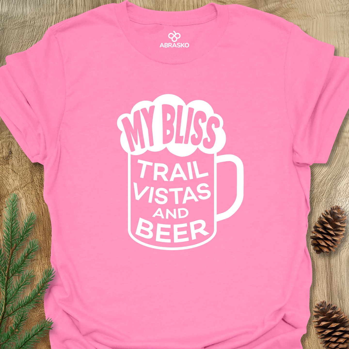 Trail, Vistas And Beer Tee