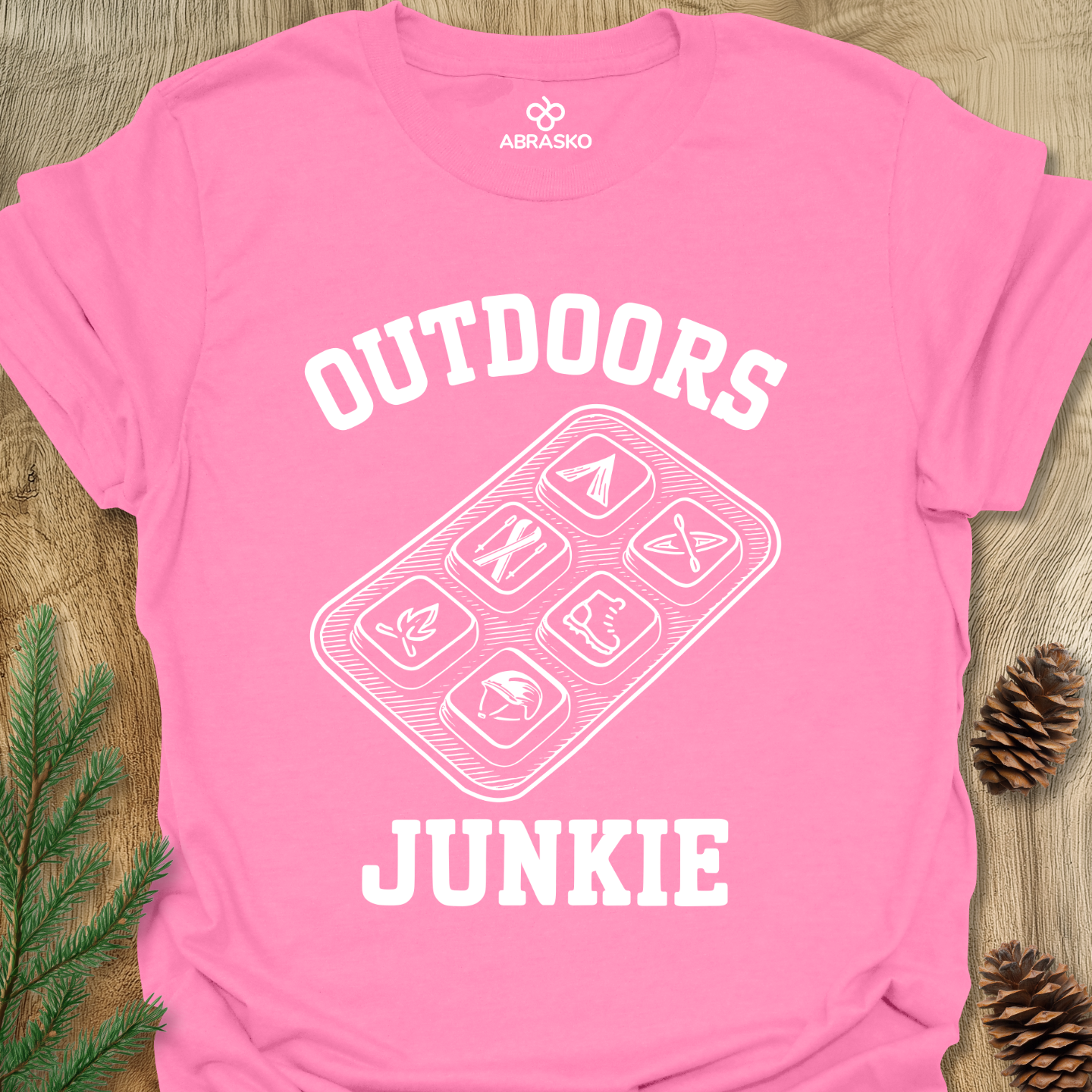 Outdoors Junkie Tee