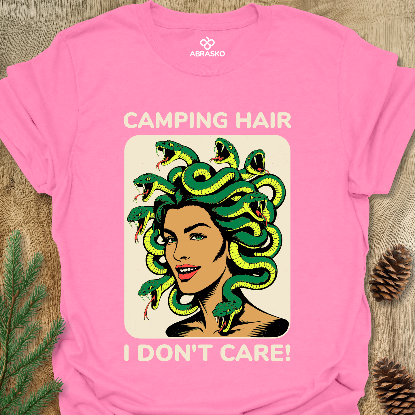 Camping Hair Tee