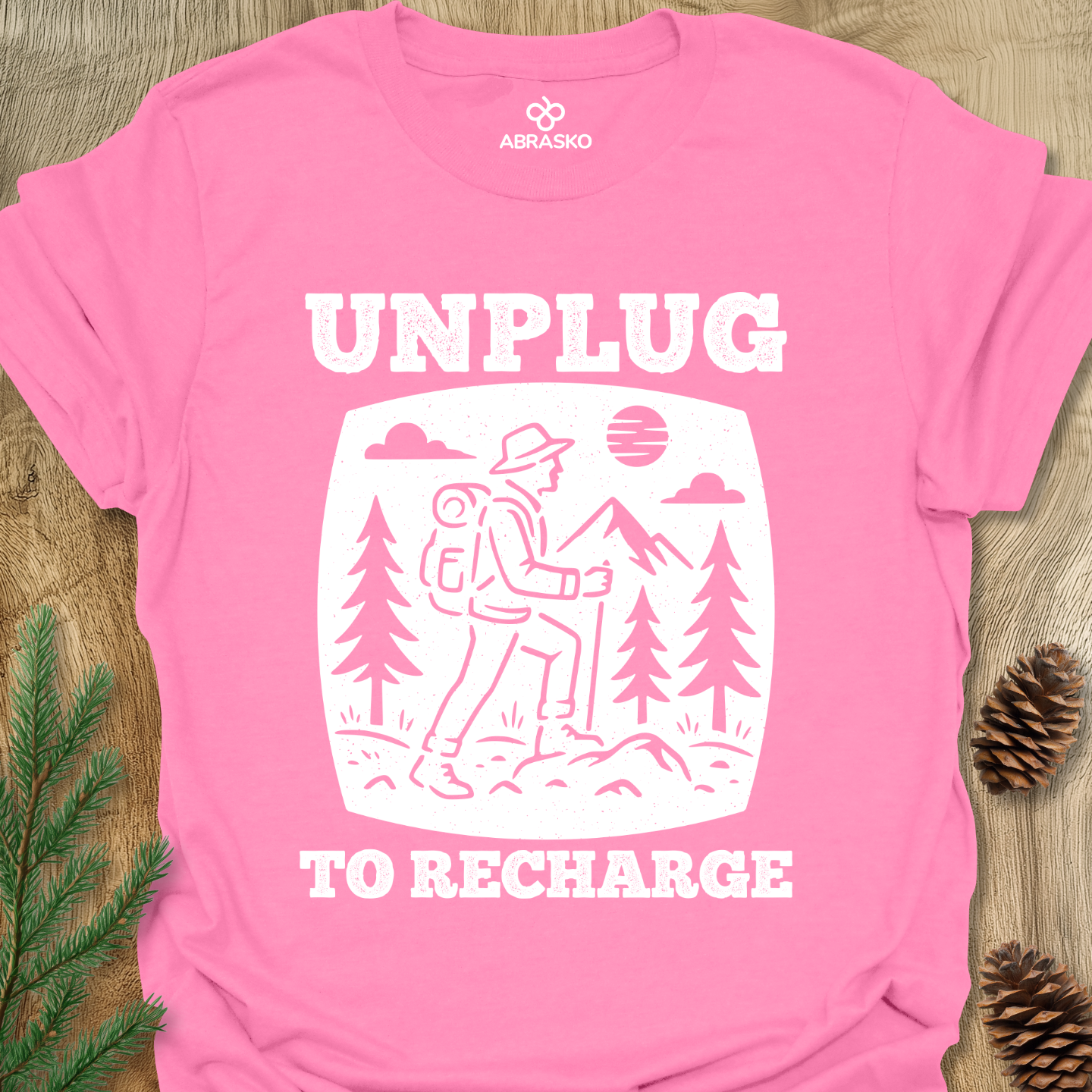 Unplug To Recharge Tee