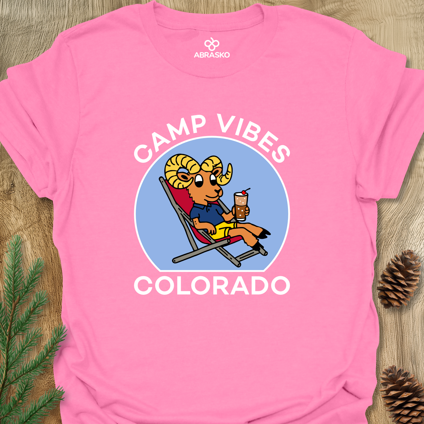 Camp Vibes Colorado Tee