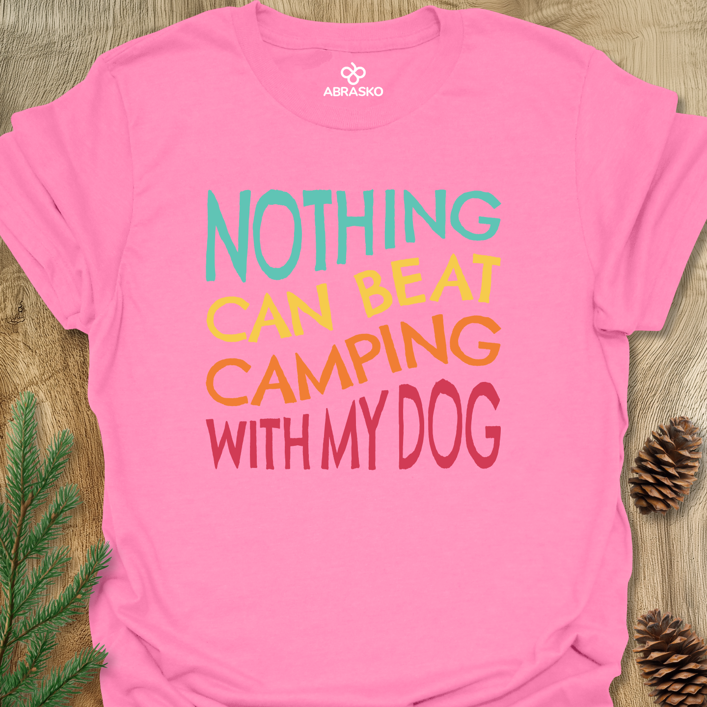 Camping With My Dog Tee