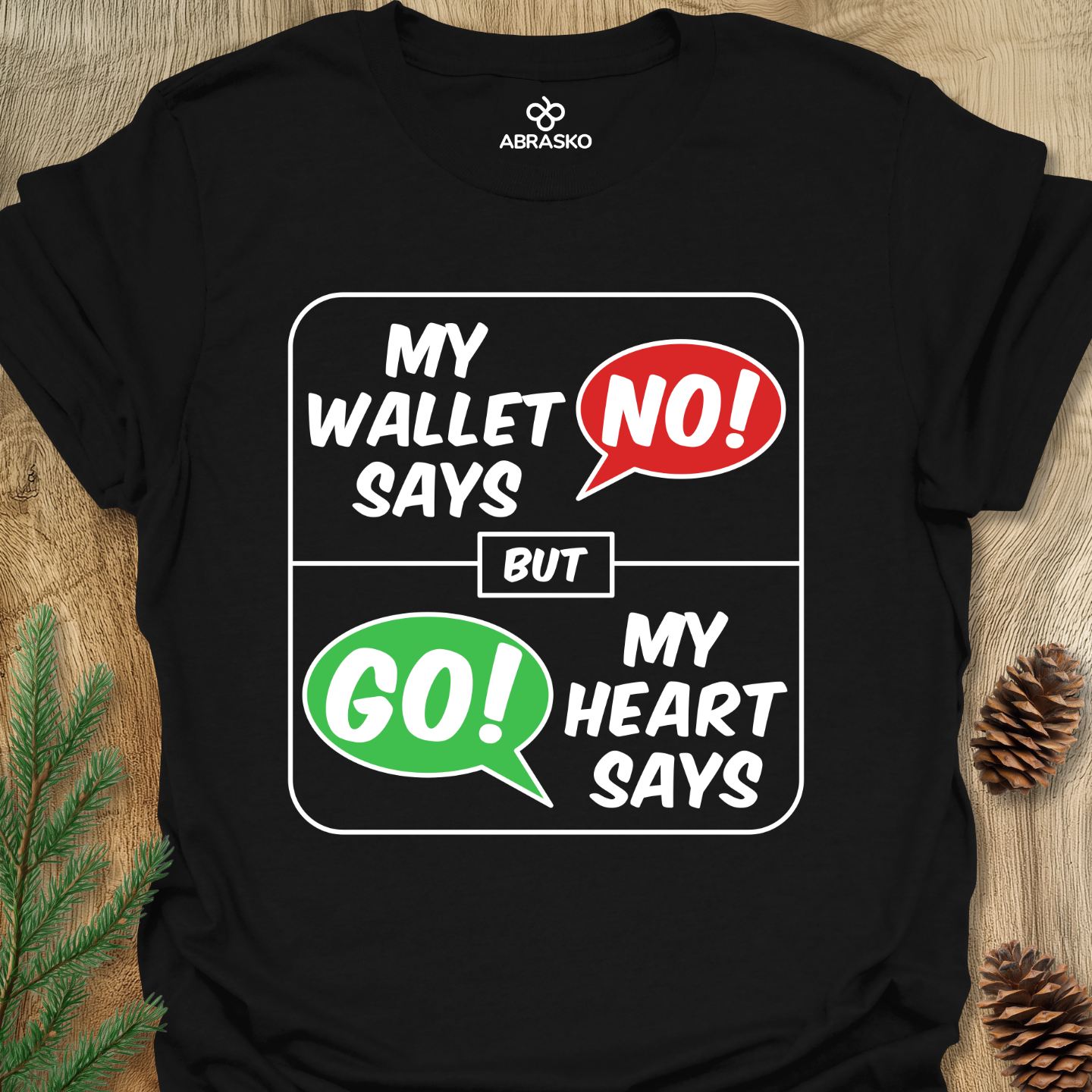 Wallet Says No Tee