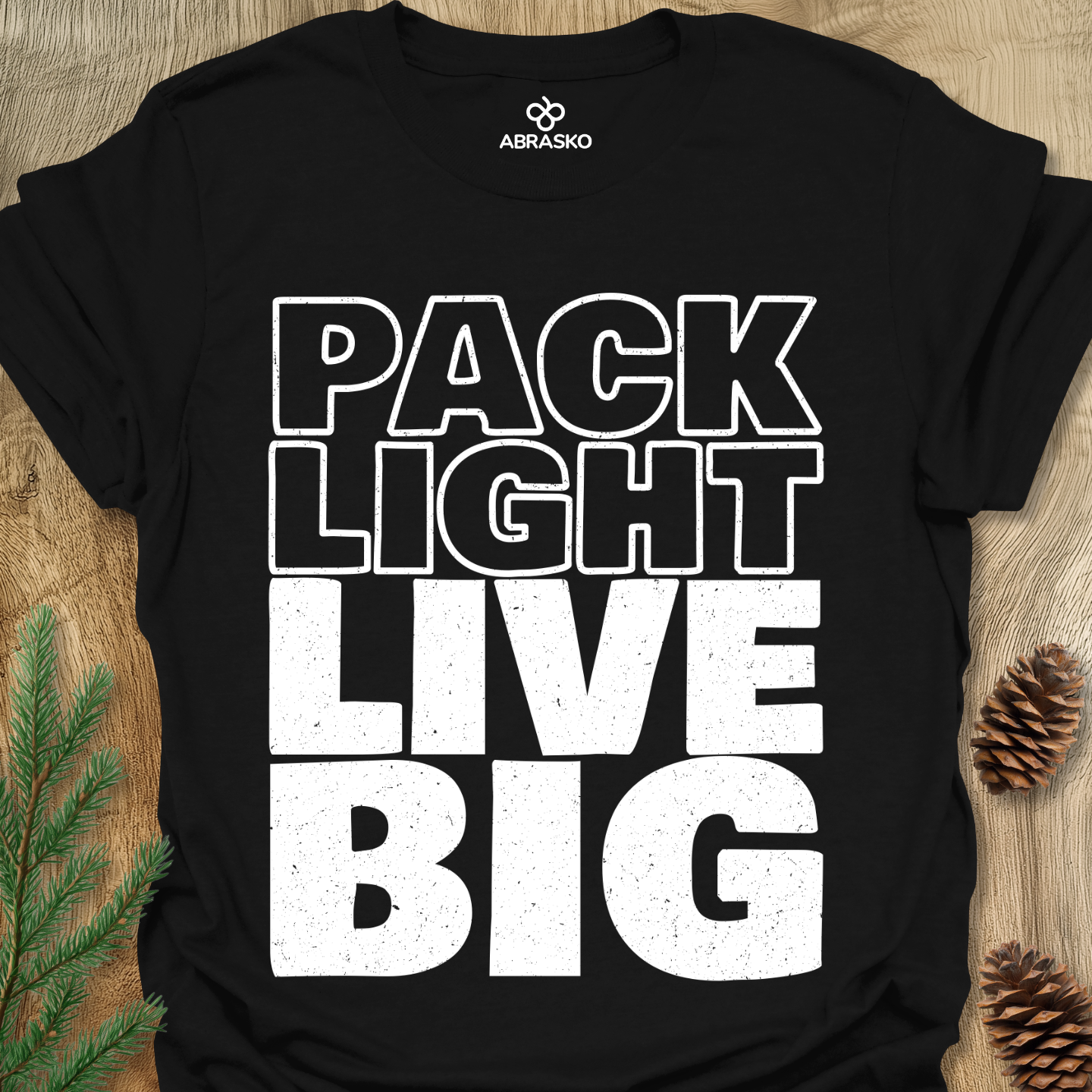 Pack Light Live Big Tee
