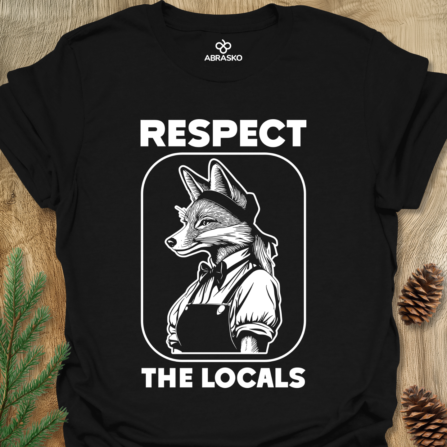 Respect The Locals Fox Tee