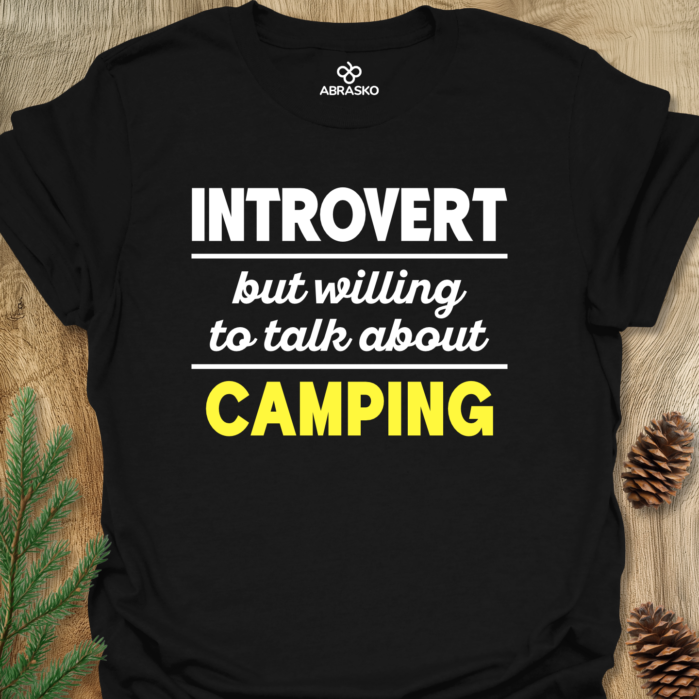 Introvert Camping Tee