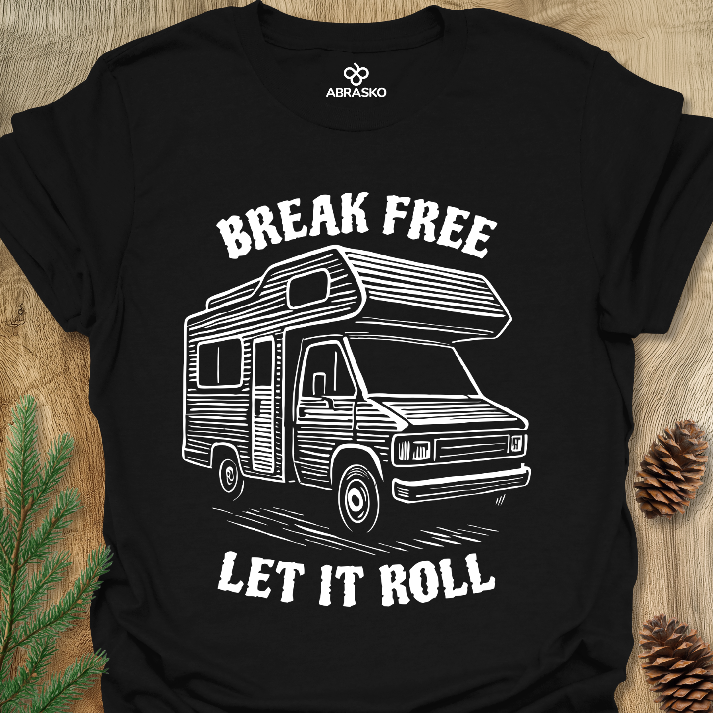 Break Free Let It Roll Tee