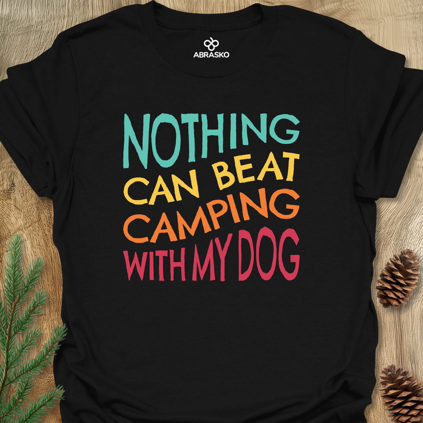 Camping With My Dog Tee