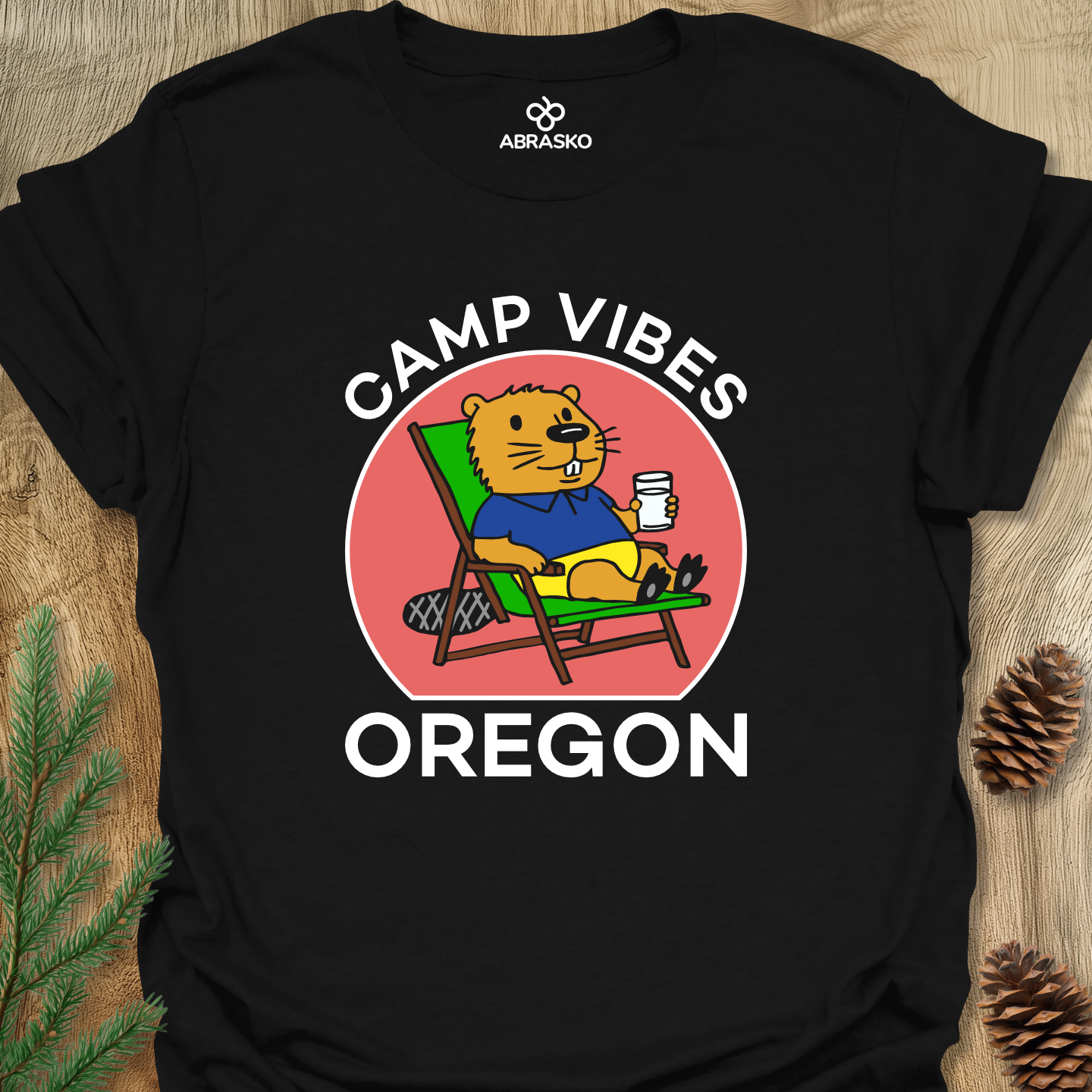 Camp Vibes Oregon Tee
