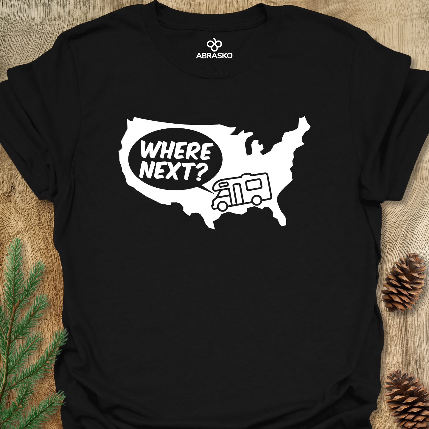 Where Next? Tee