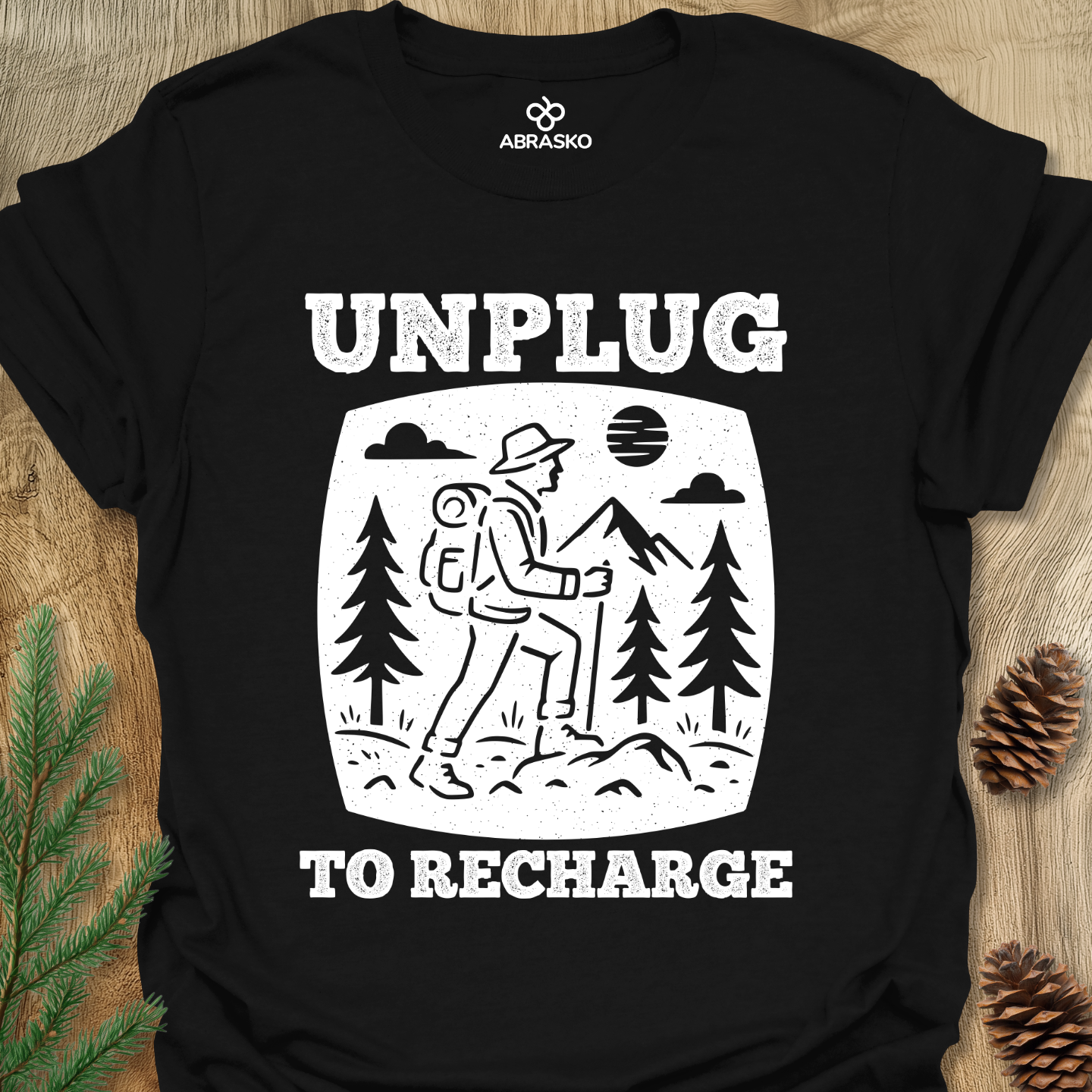 Unplug To Recharge Tee