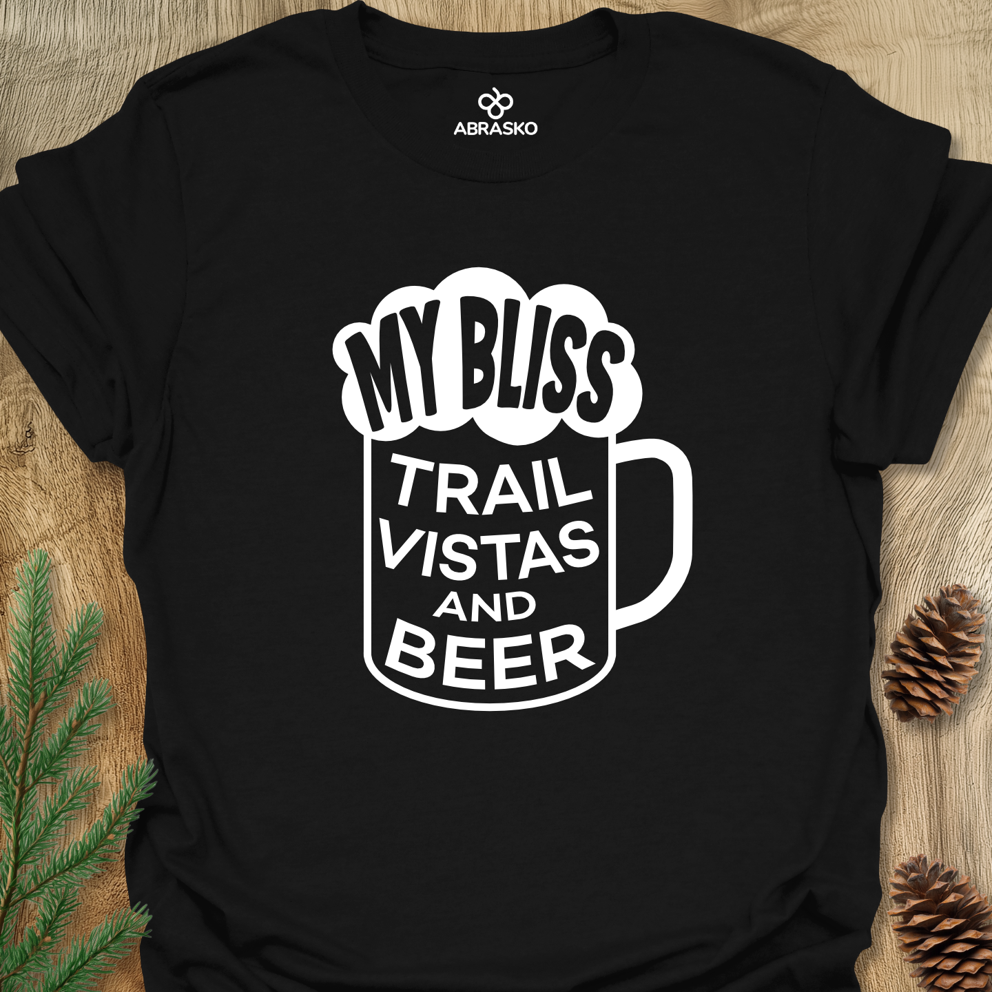 Trail, Vistas And Beer Tee