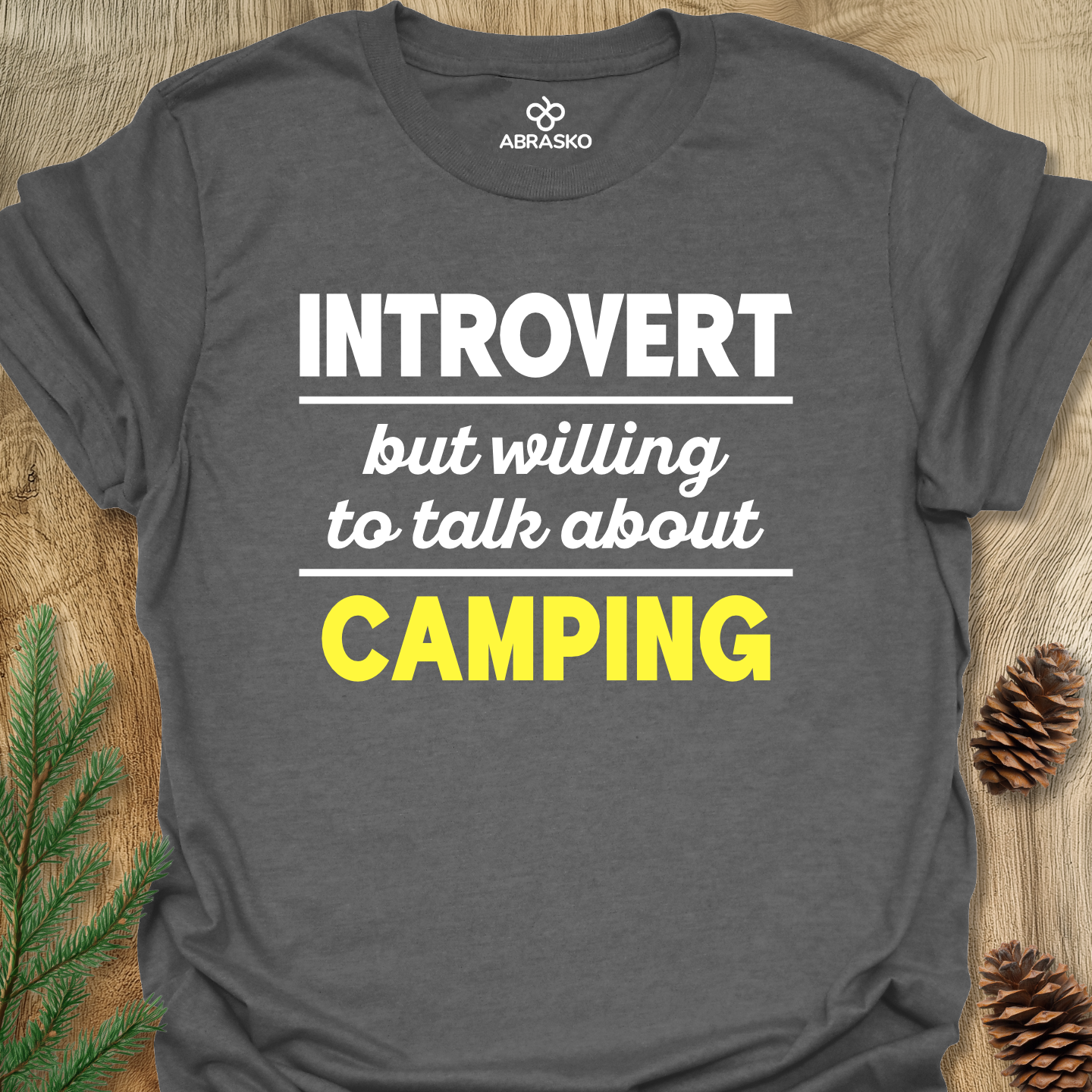 Introvert Camping Tee
