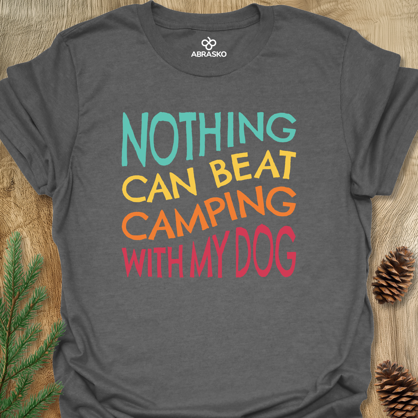 Camping With My Dog Tee