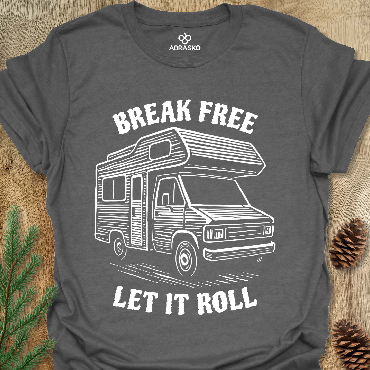 Break Free Let It Roll Tee