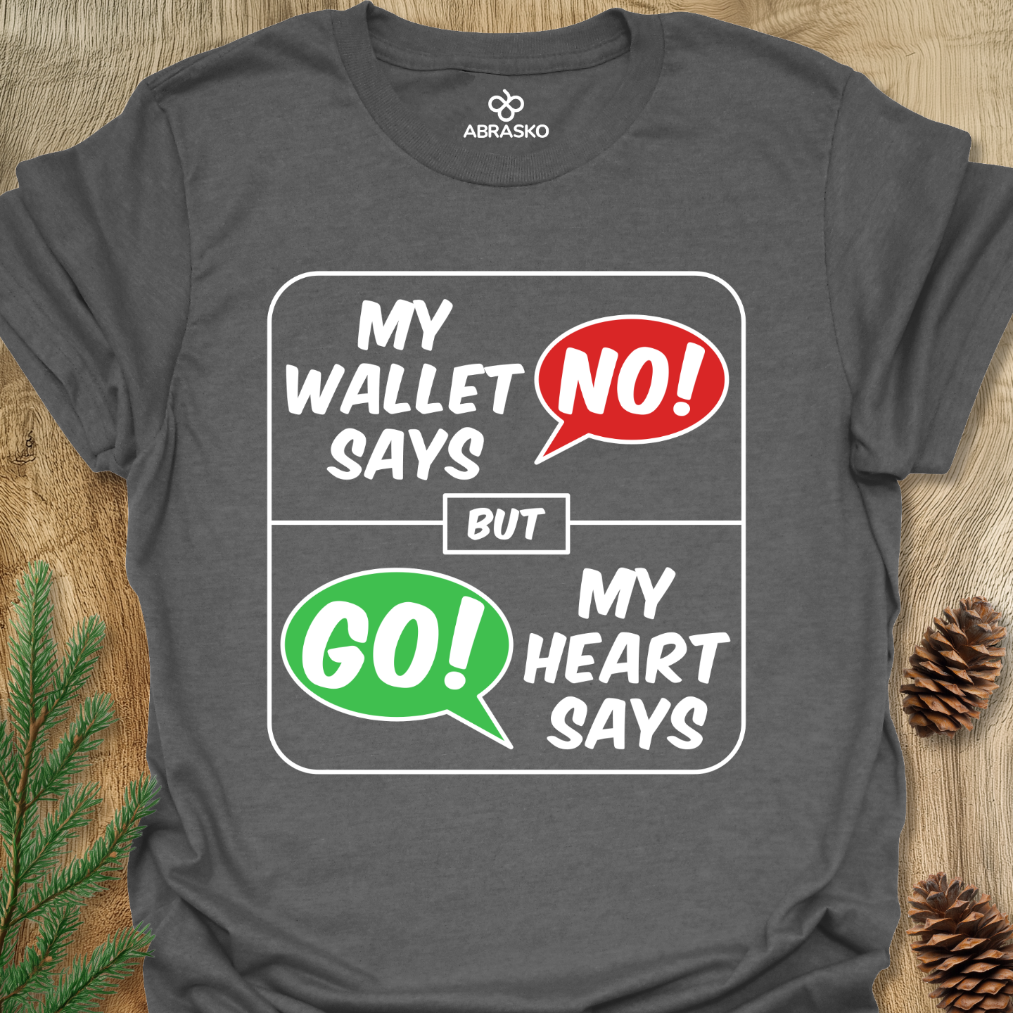 Wallet Says No Tee