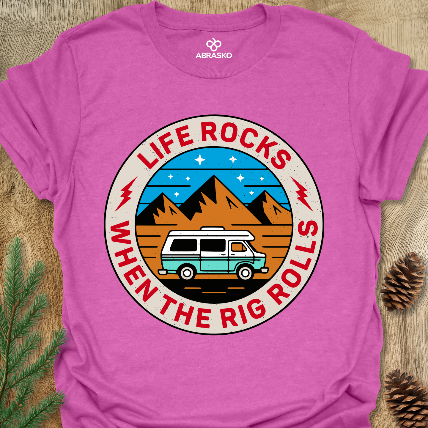 Life Rocks Rig Rolls Tee