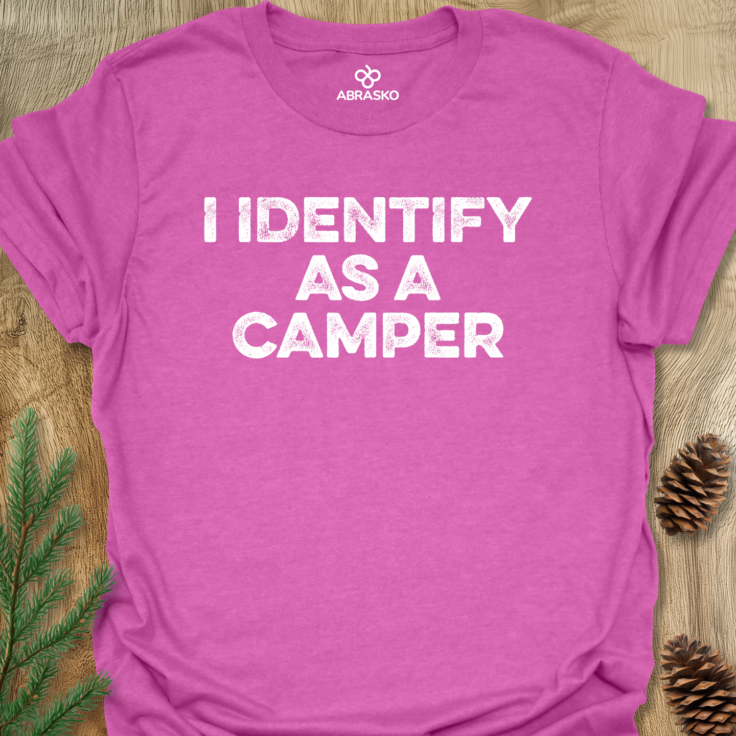 Identify As Camper Tee