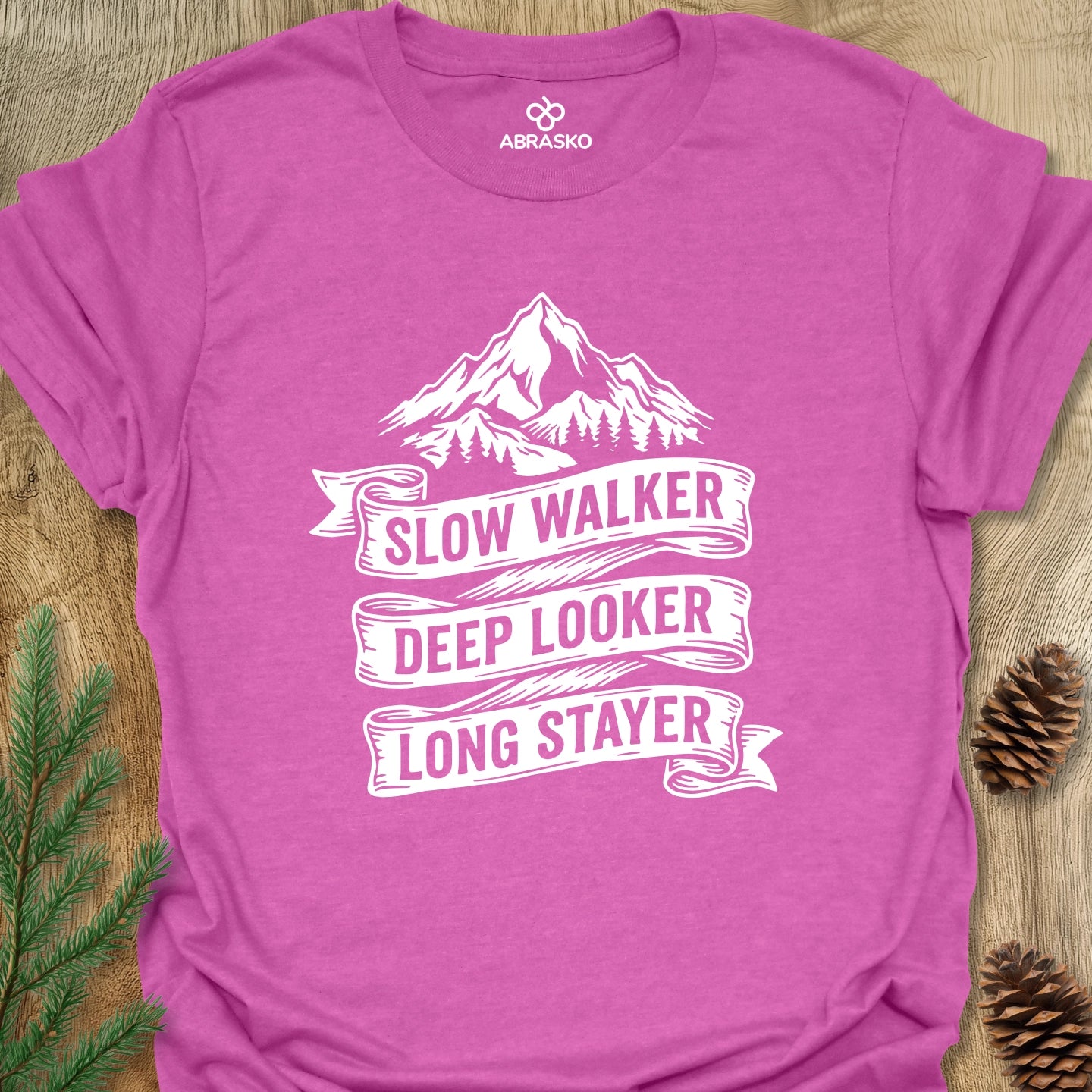 Slow Deep Long Mountain Tee