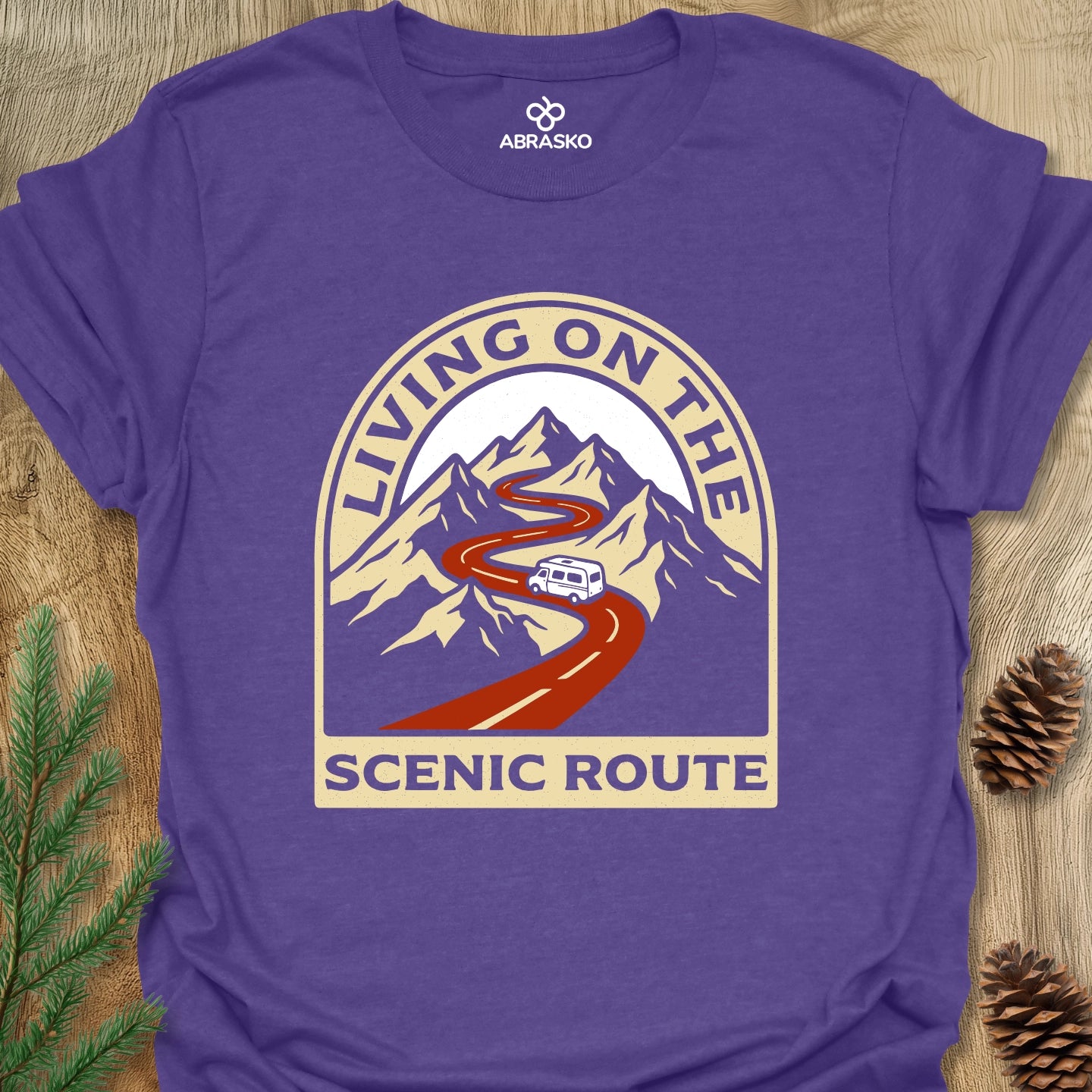 Living On Scenic Route Tee