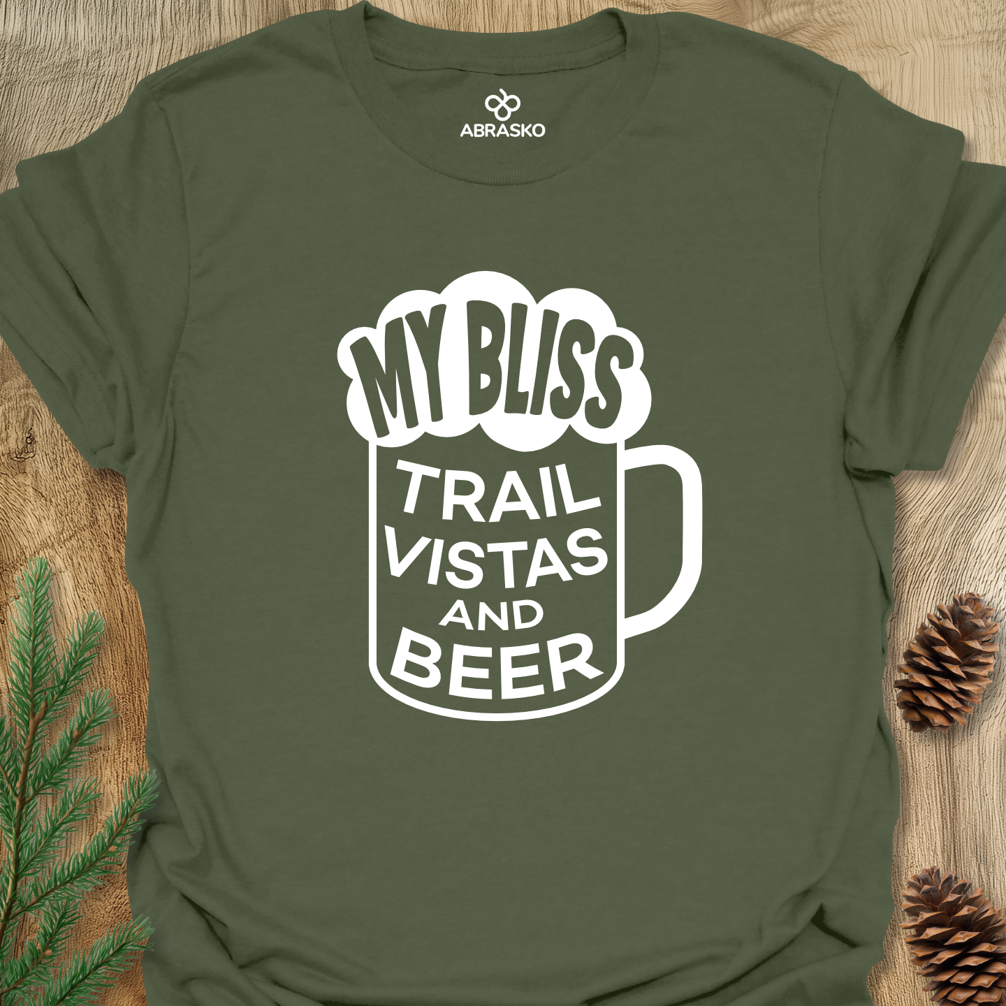 Trail, Vistas And Beer Tee