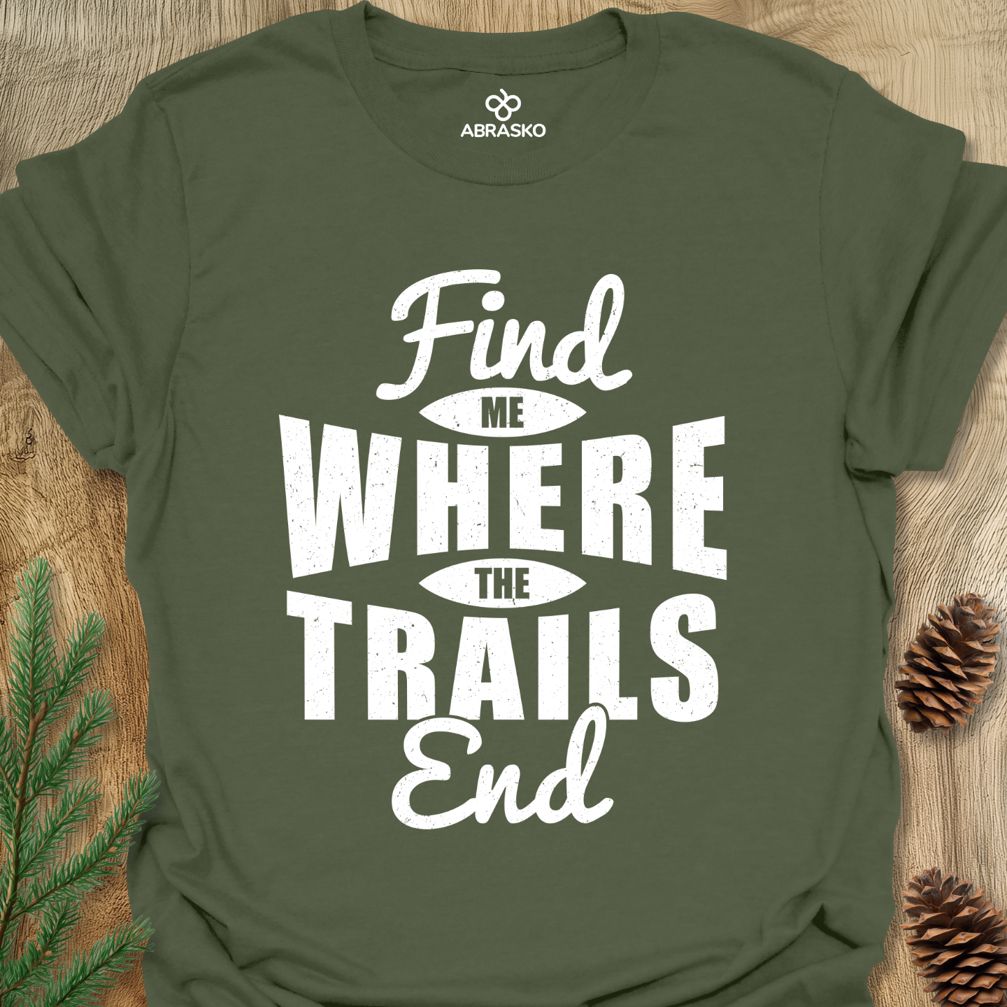 Where Trails End Tee