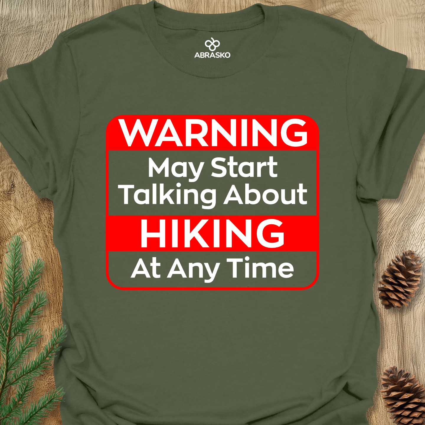 Warning Hiking
