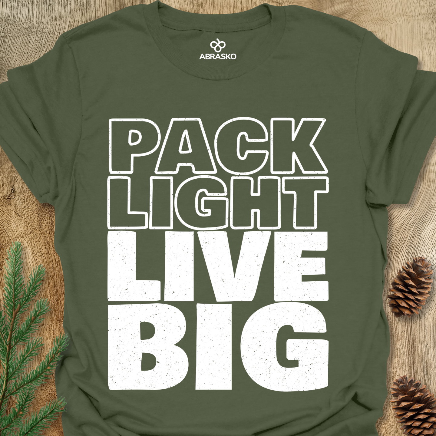 Pack Light Live Big Tee