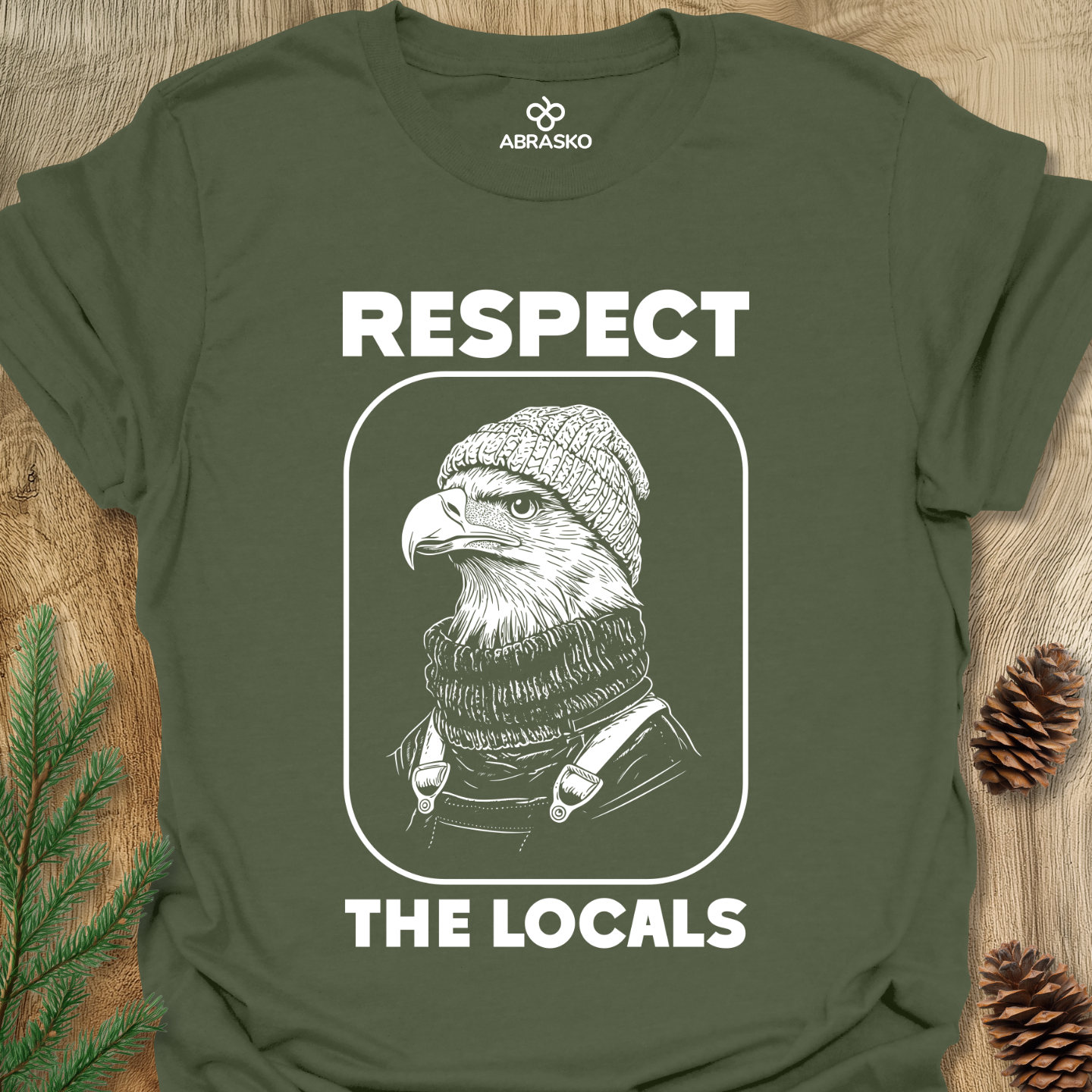 Respect The Locals Eagle Tee