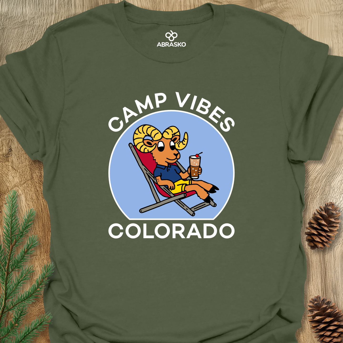 Camp Vibes Colorado Tee