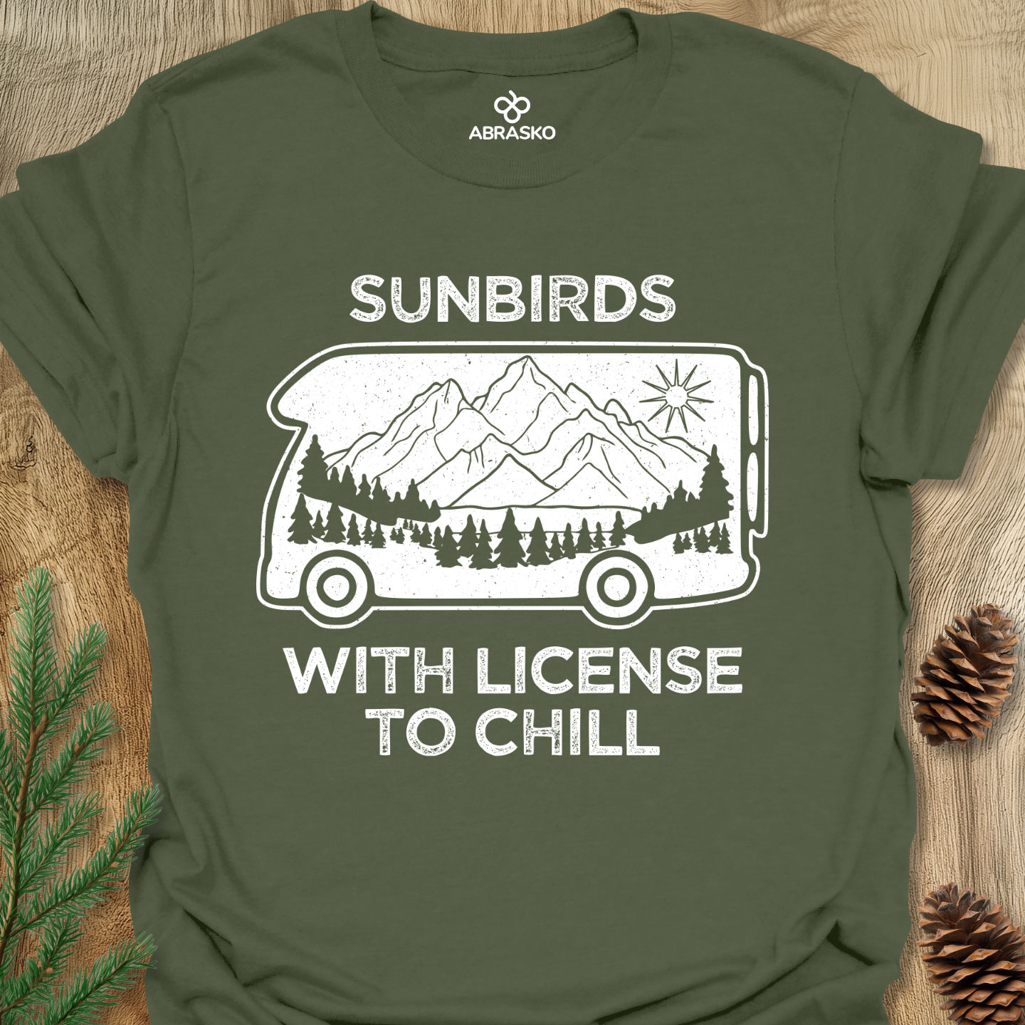 Sunbirds With License To Chill Tee