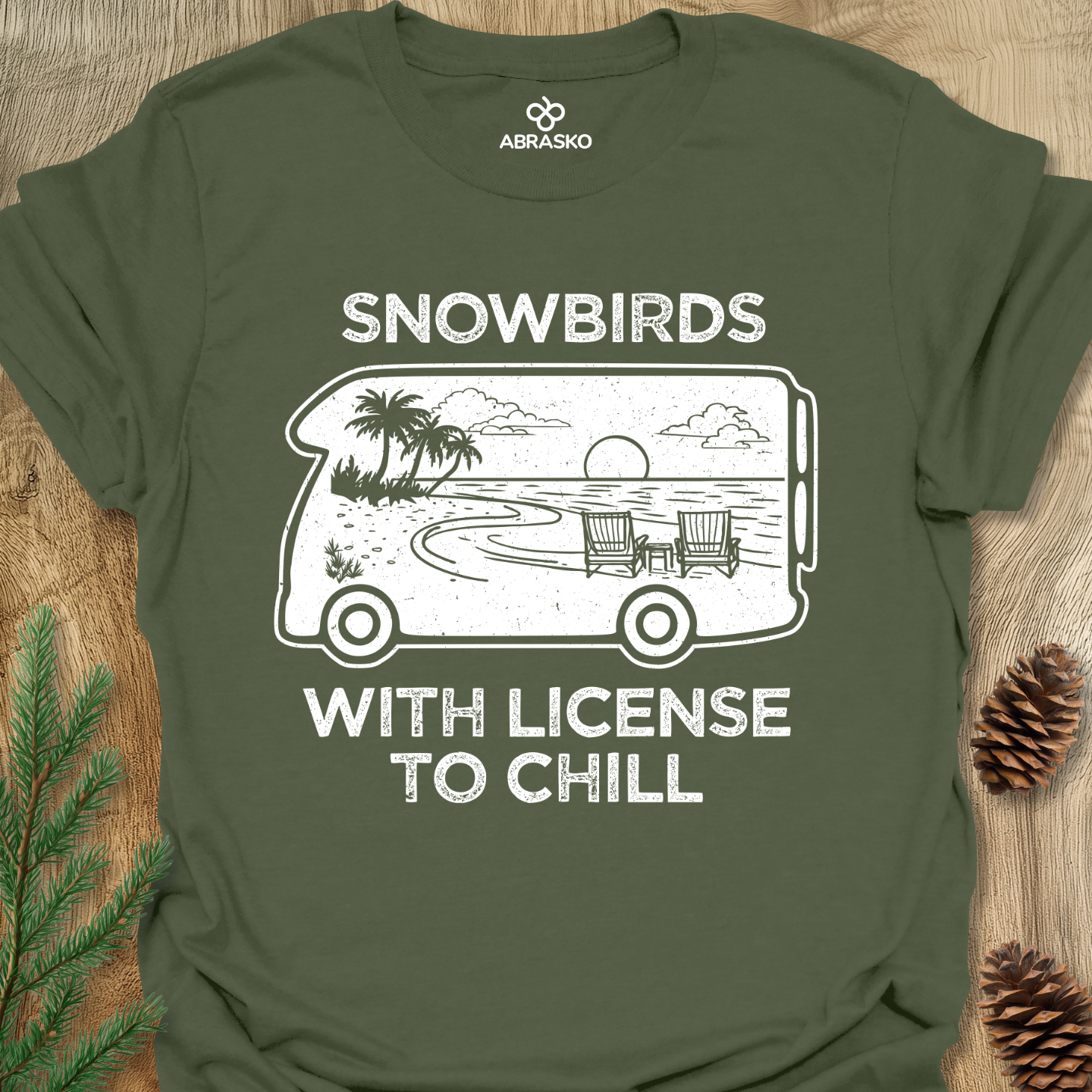 Snowbirds With License To Chill Tee