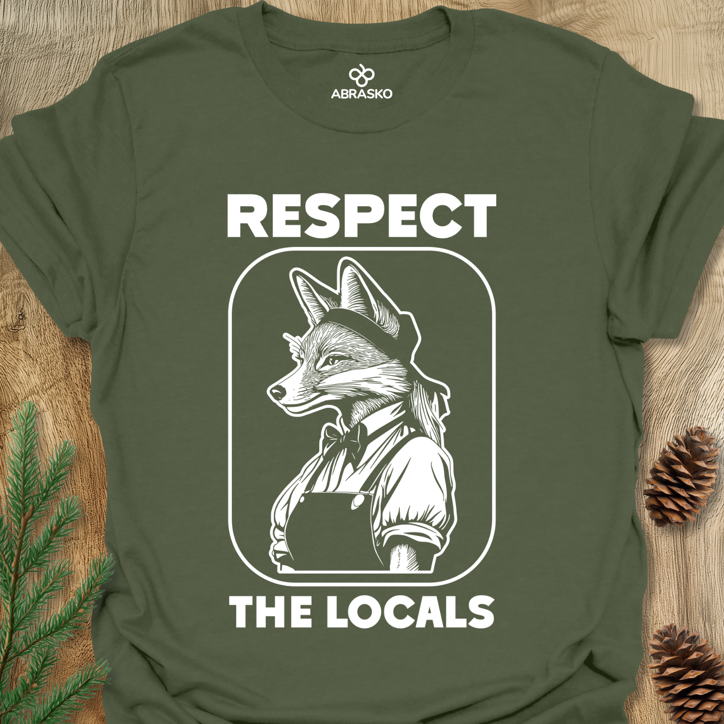 Respect The Locals Fox Tee