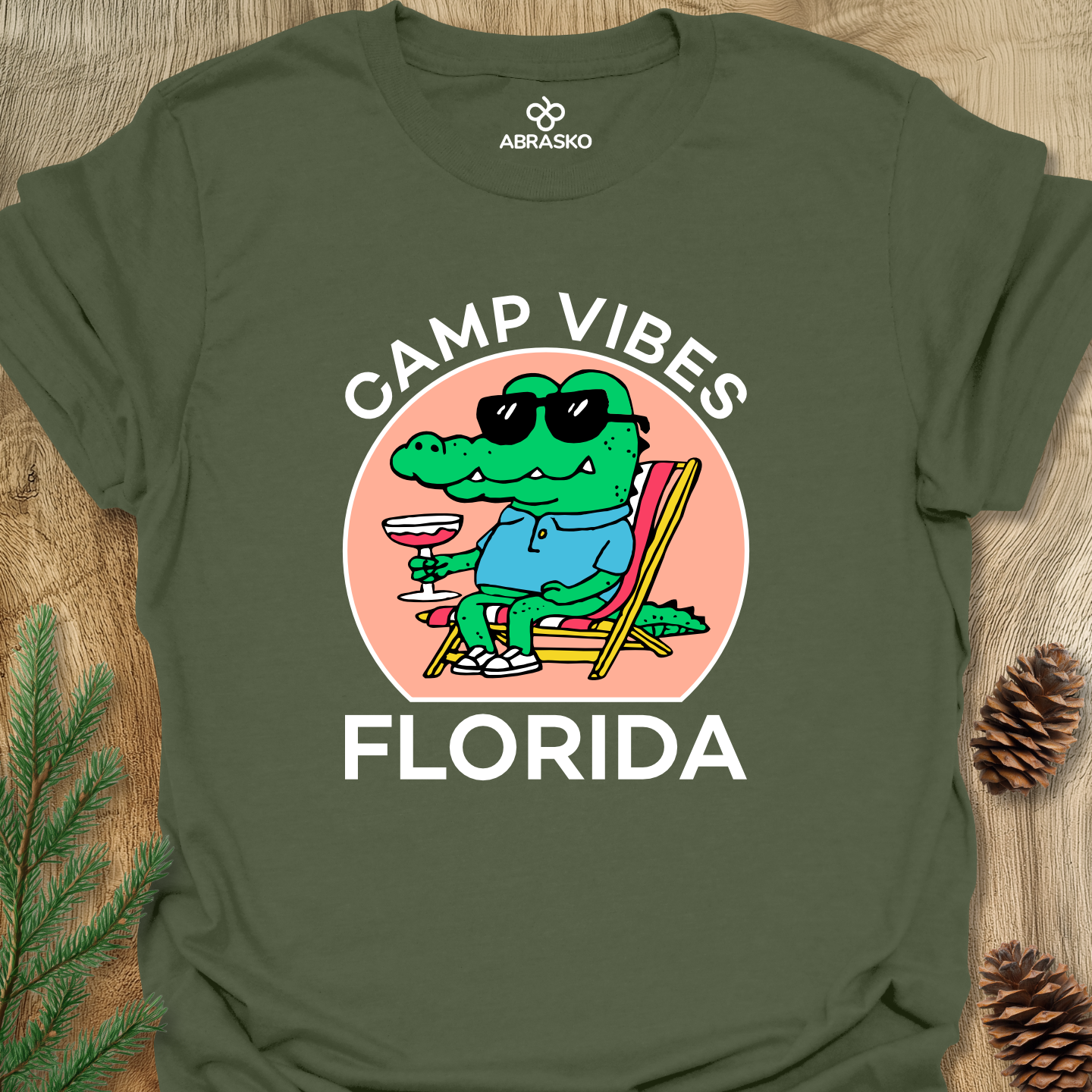 Camp Vibes Florida Tee