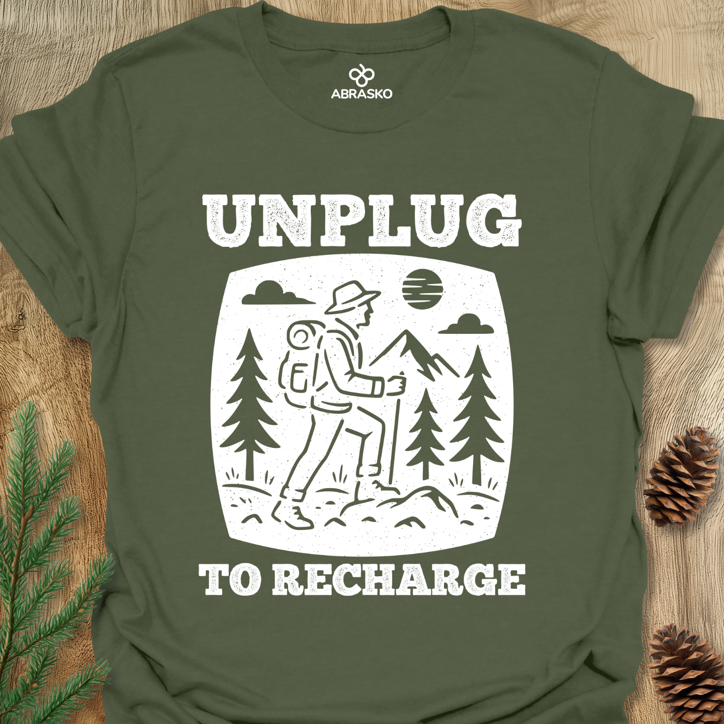 Unplug To Recharge Tee