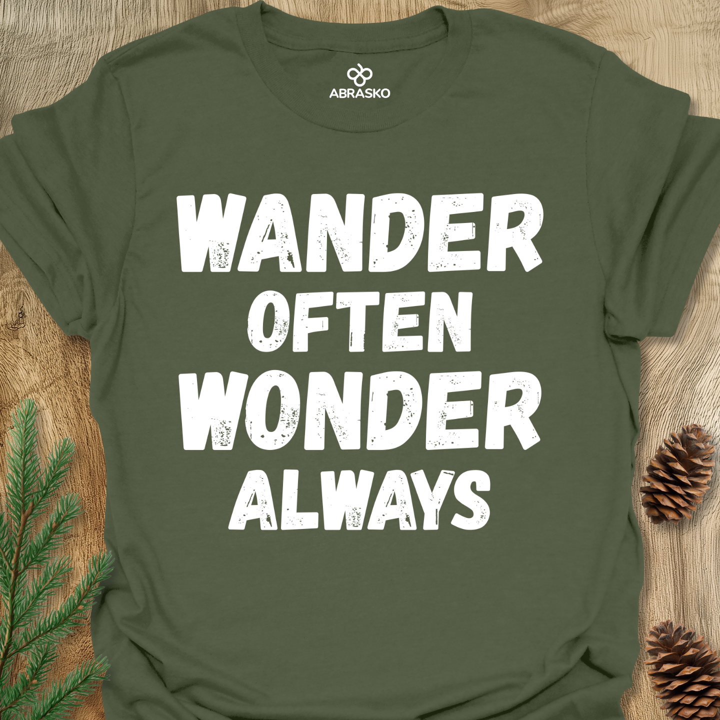 Wander Often Wonder Always Tee