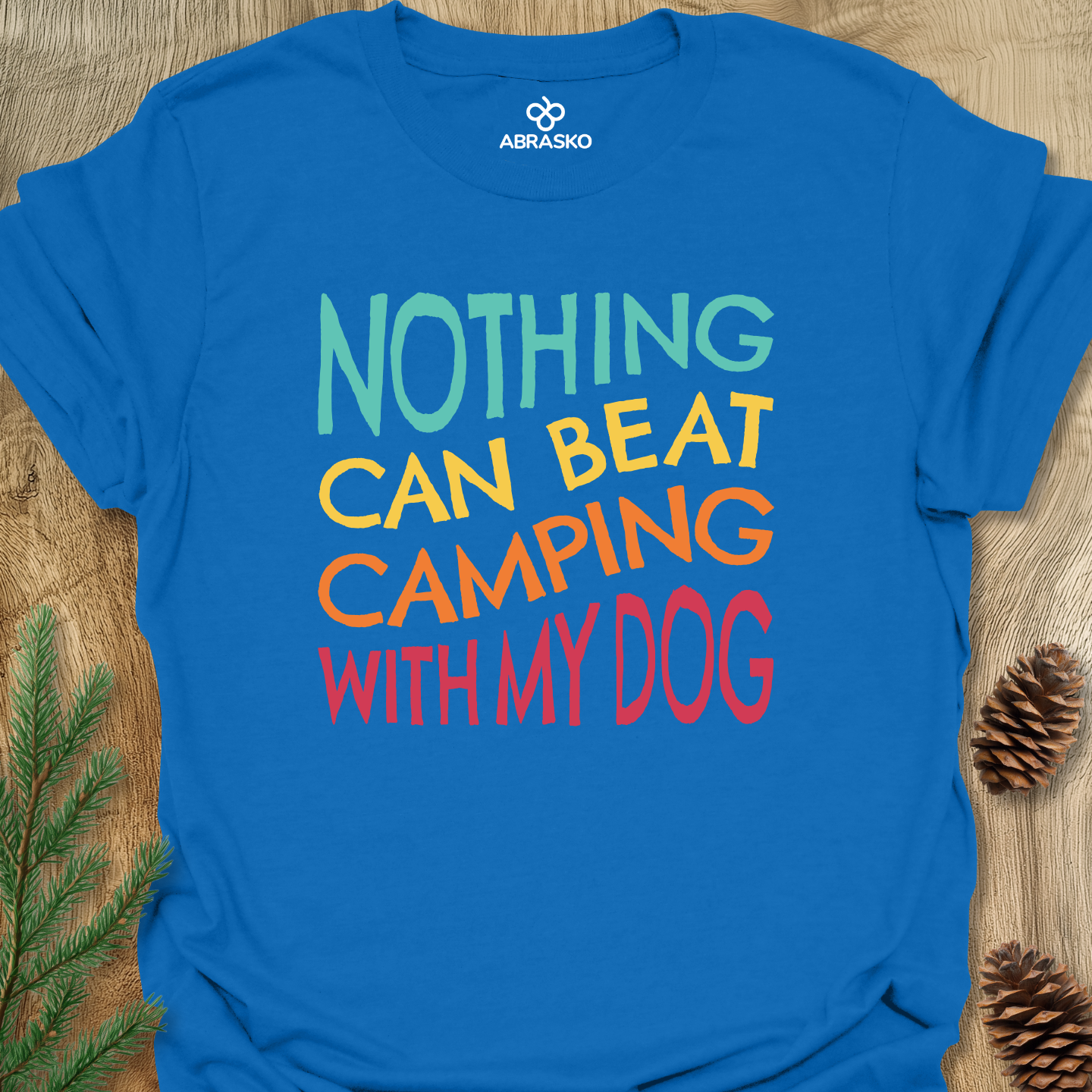 Camping With My Dog Tee
