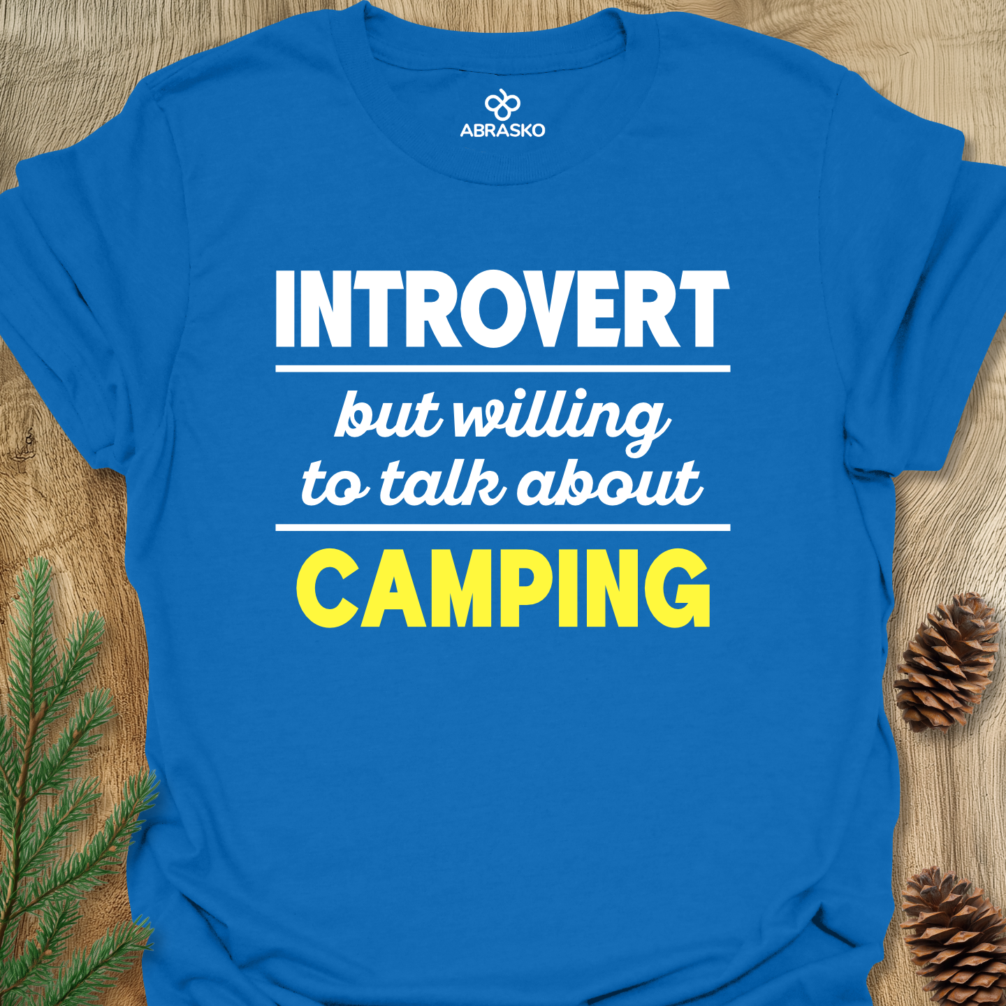 Introvert Camping Tee